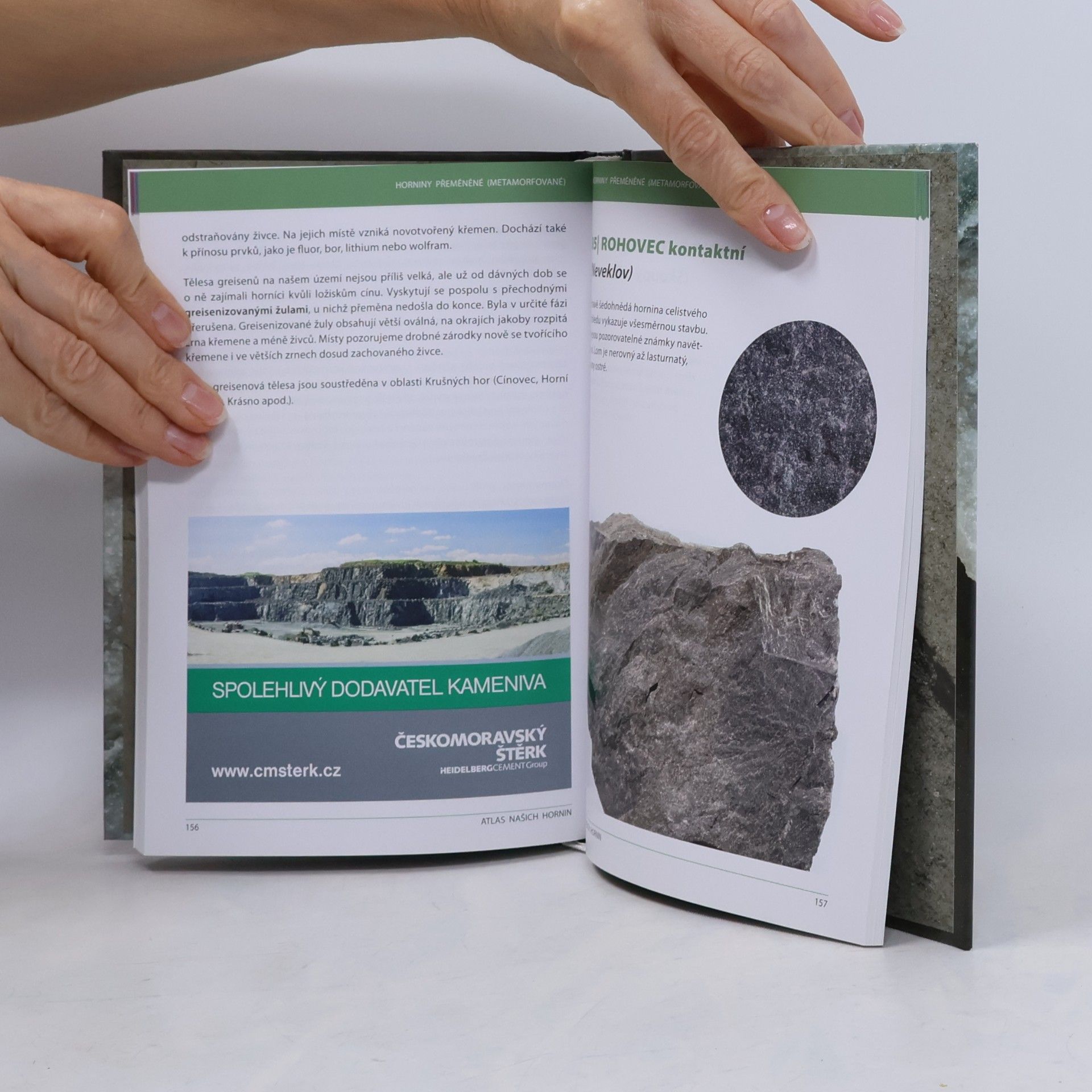 Richard Jan Hons Atlas našich hornin