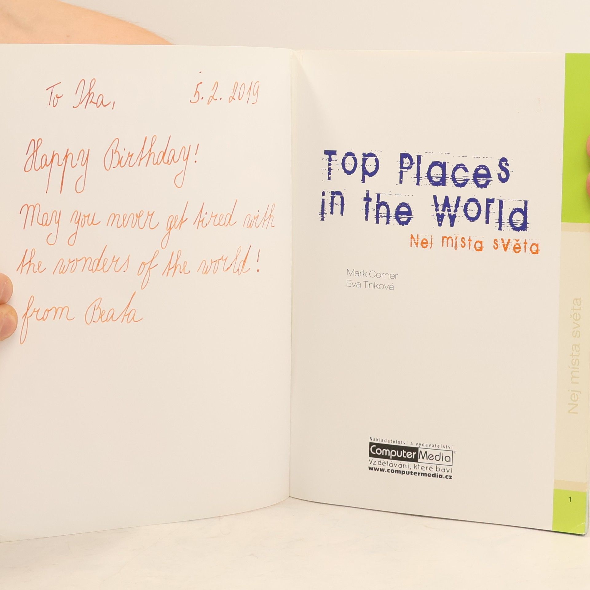 Eva Tinková Top Places in the World - Nej místa světa