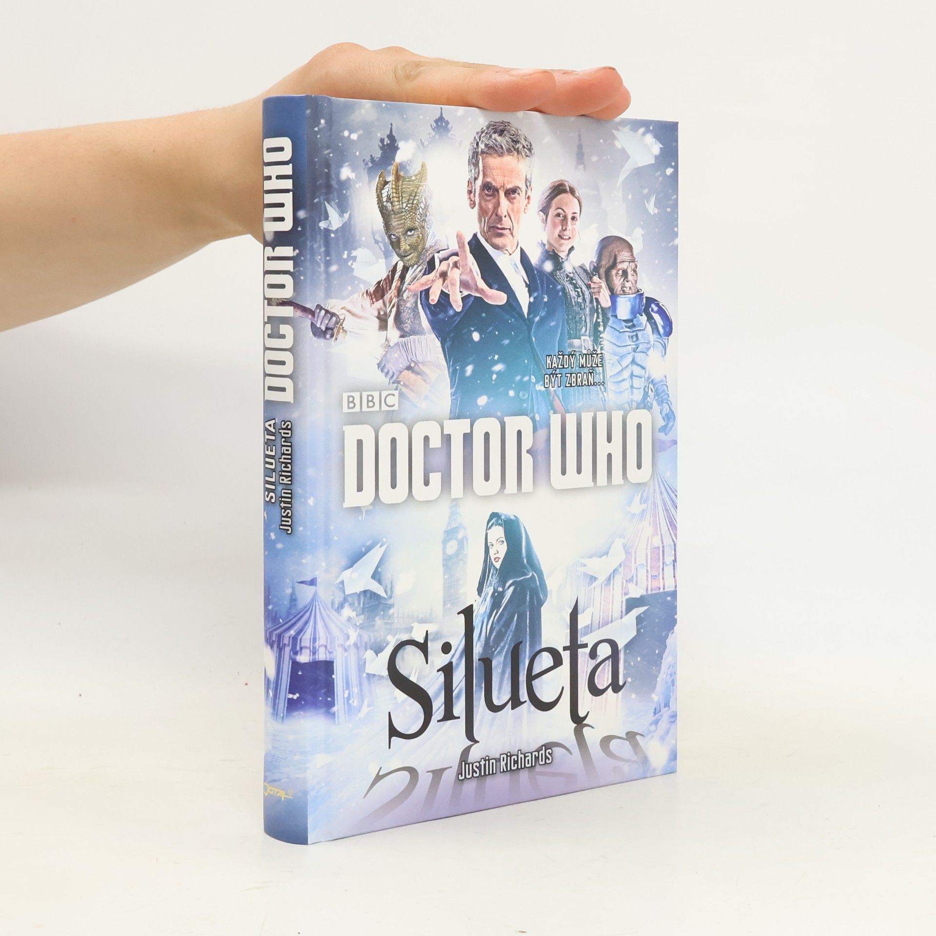 Justin Richards Doctor Who. Silueta