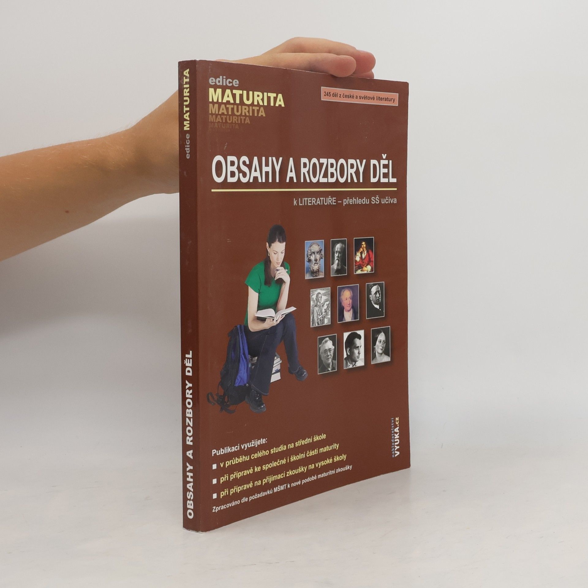 Otakar Slanař Obsahy a rozbory děl. K Literatuře - přehledu SŠ učiva