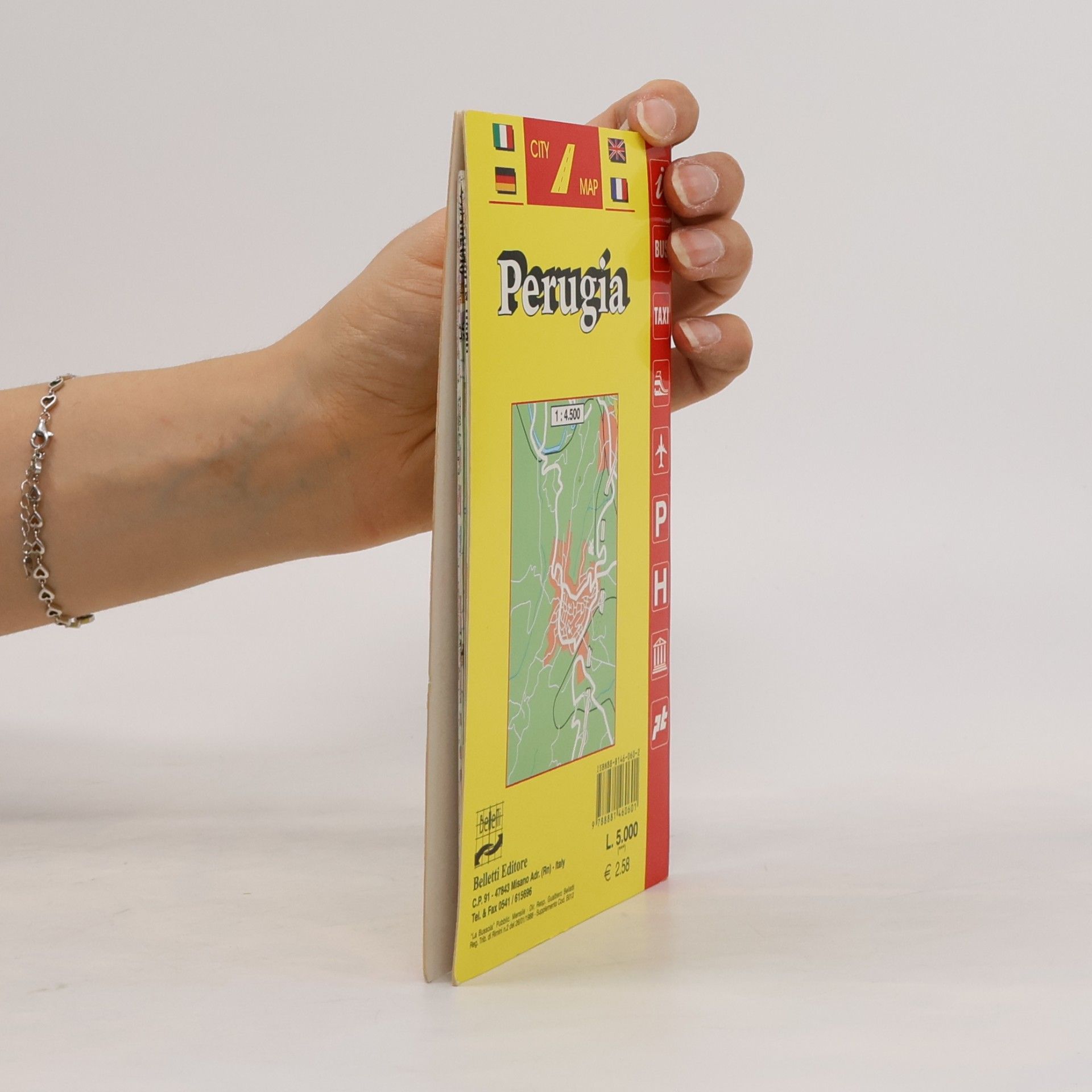 Autorenkollektiv Pianta della Città di Perugia