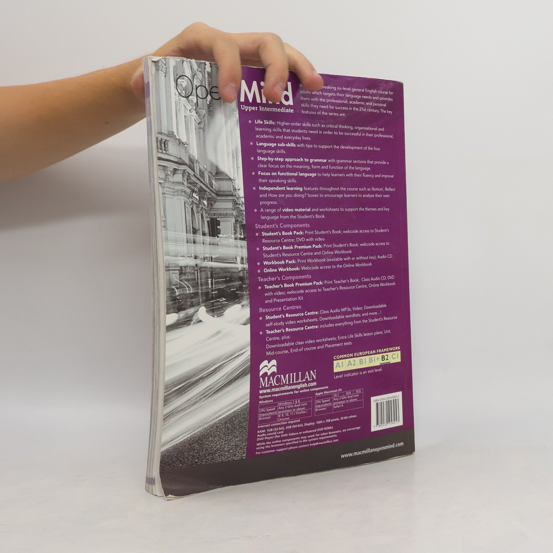 Mickey Rogers Open Mind British Edition Upper Intermediate Level Student's Book Pack