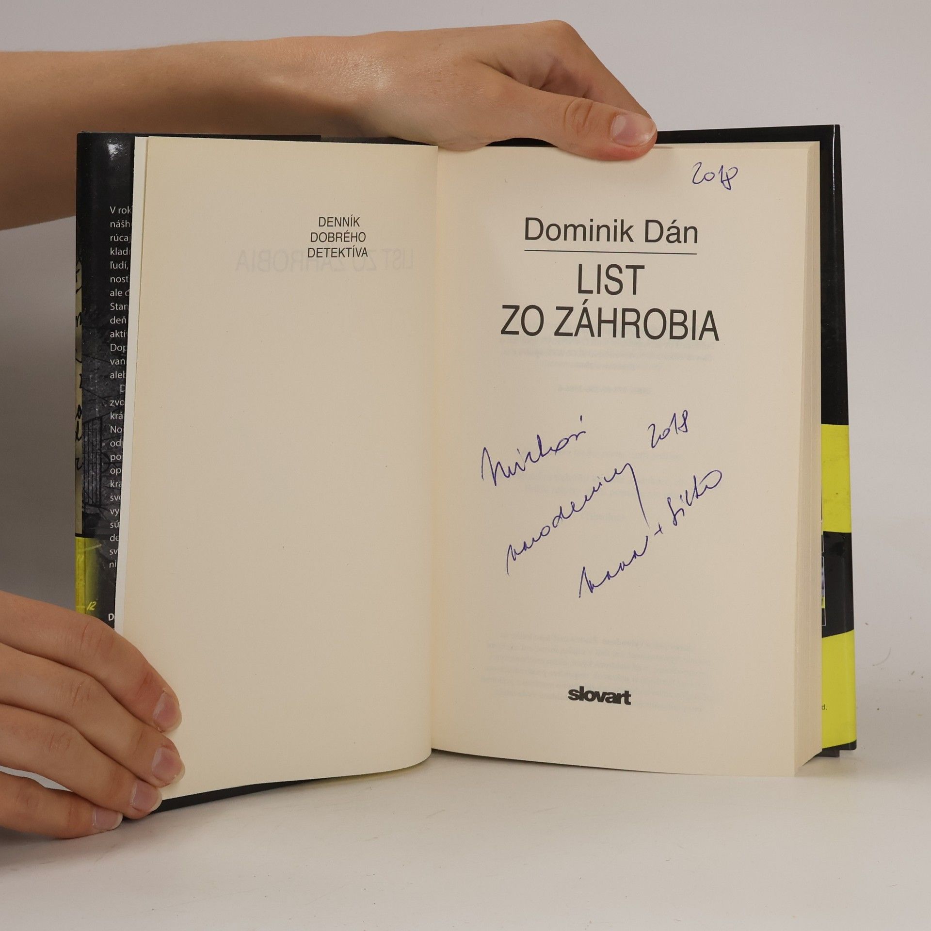 Dominik Dán List zo záhrobia