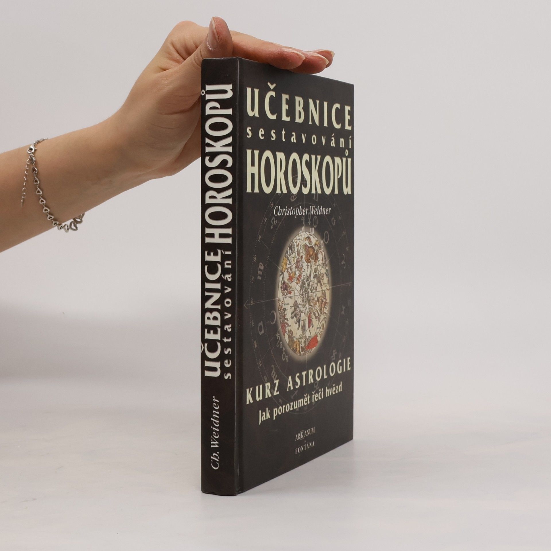 Christopher A. Weidner Učebnice sestavování horoskopů - kurz astrologie