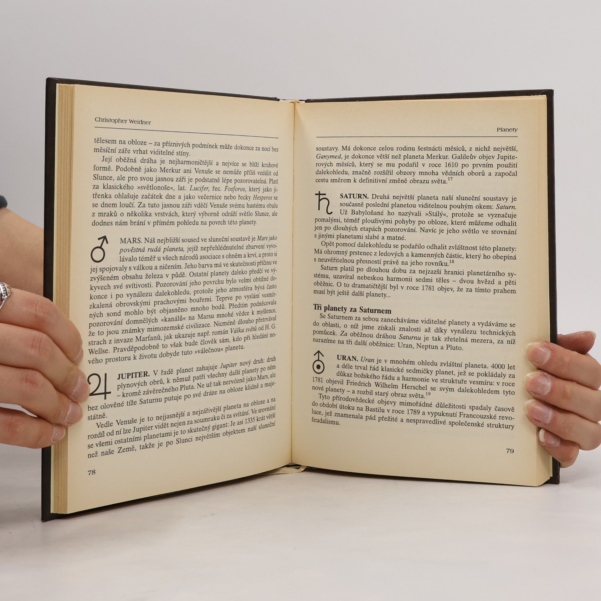 Christopher A. Weidner Učebnice sestavování horoskopů - kurz astrologie