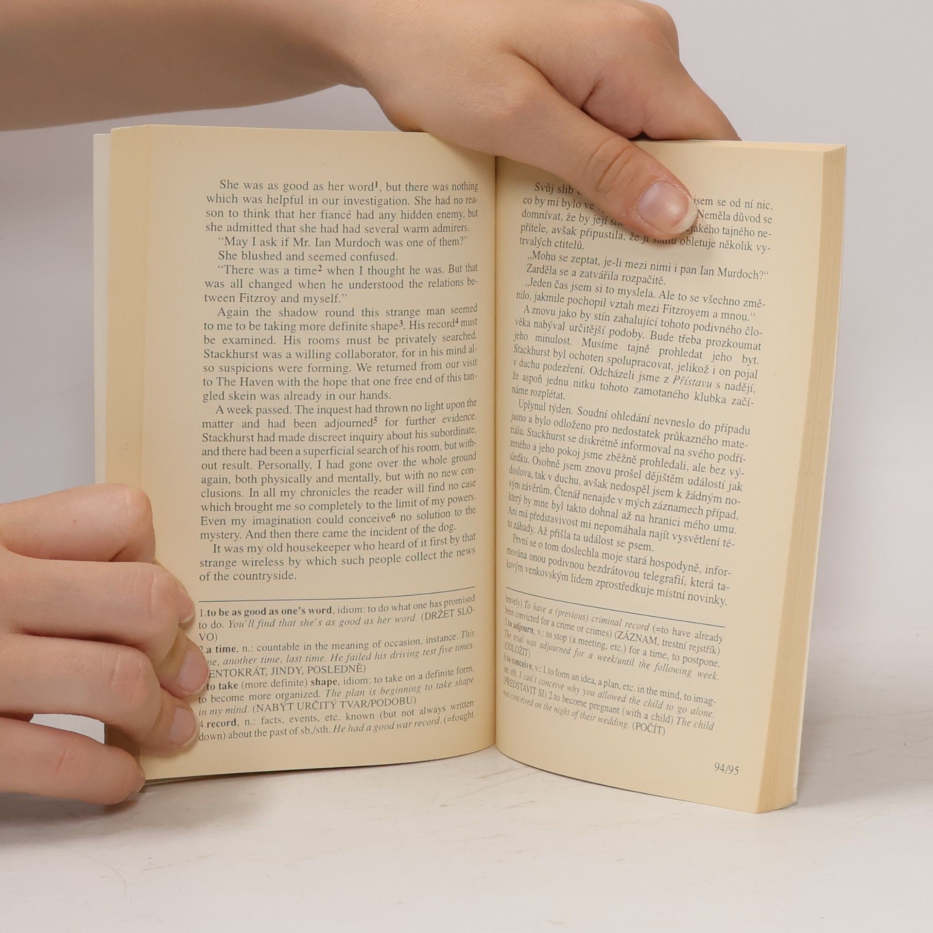 Eva Kondrysová Tři případy Sherlocka Holmese. Three Cases of Sherlock Holmes