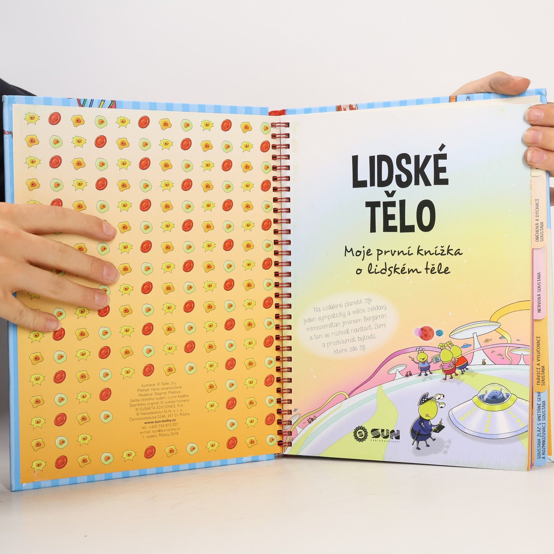 Autorenkollektiv Lidské tělo - moje první knížka o lidském těle