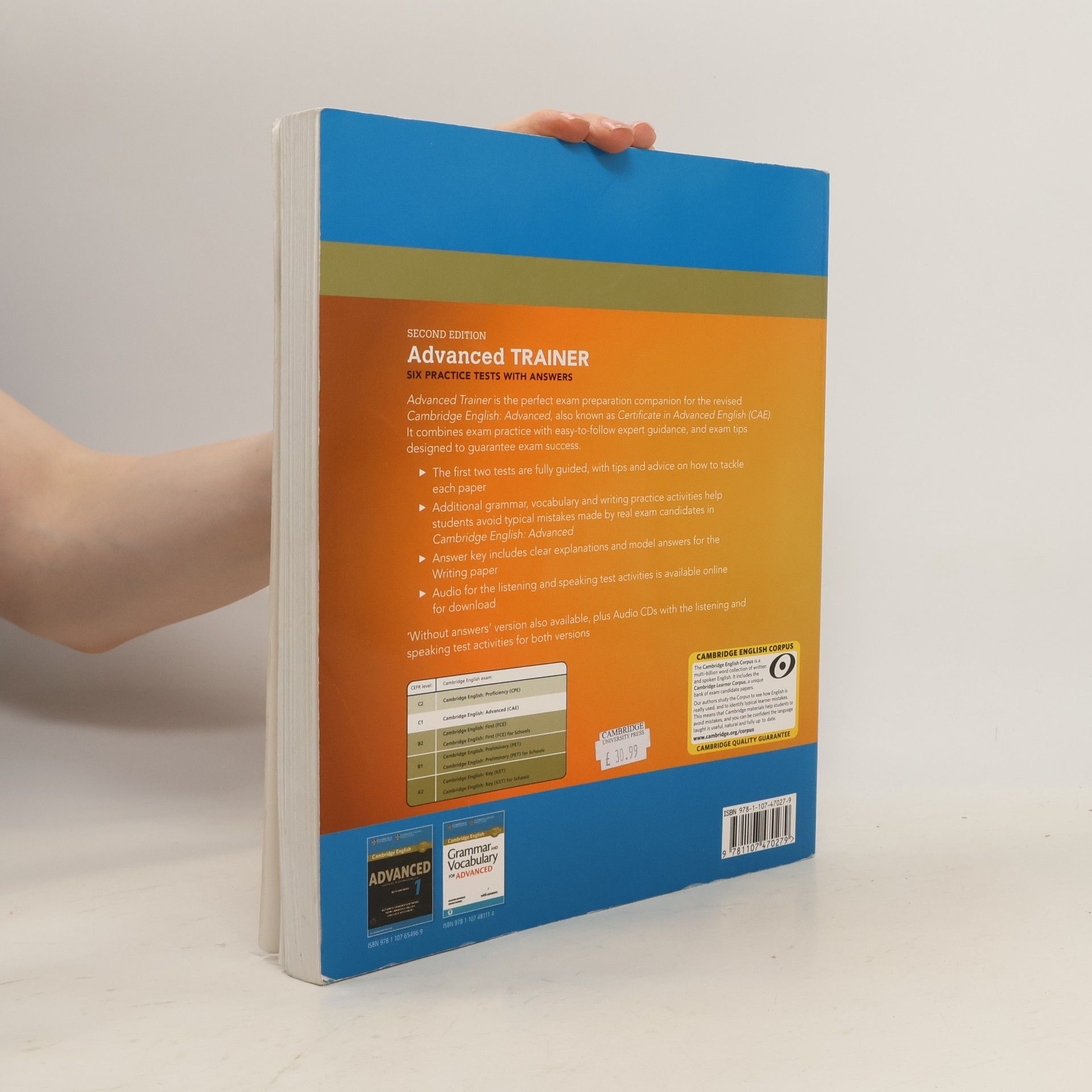 Felicity O'Dell Cambridge English. Advanced trainer. Six Practice Tests