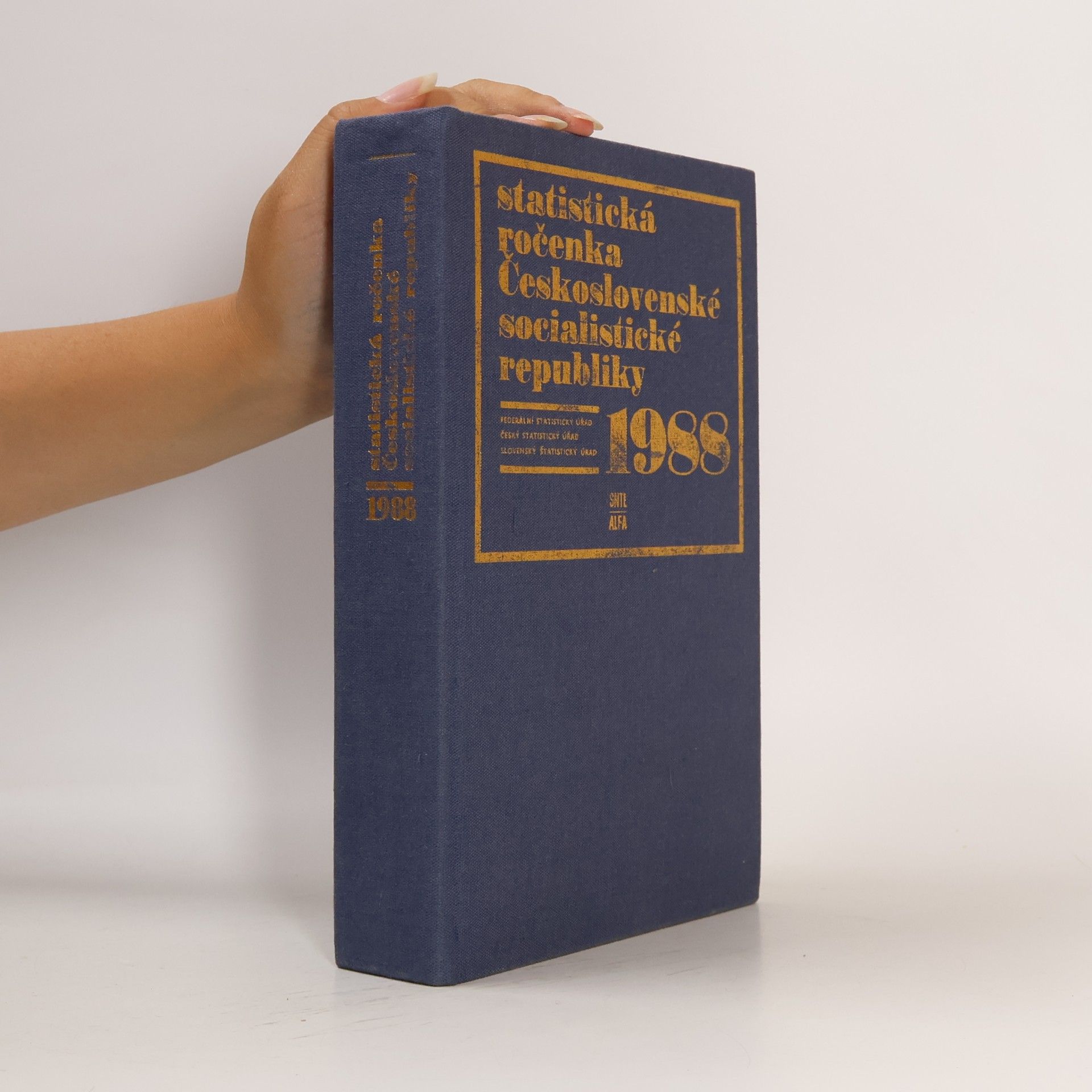 Kolektív autorov Statistická ročenka Československé socialistické republiky 1988