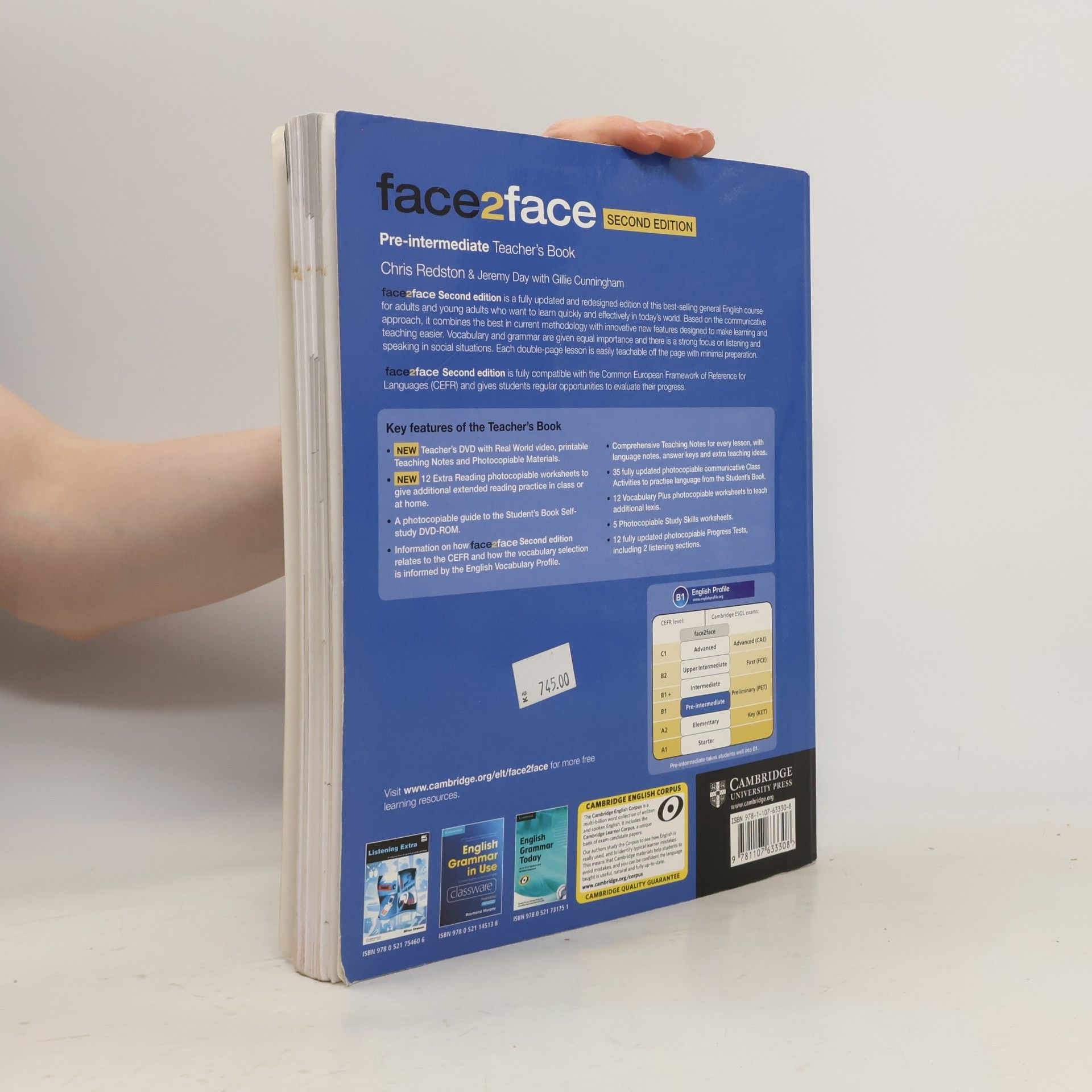 Chris Redstone face2face Pre-intermediate Teachers Book with DVD,2nd