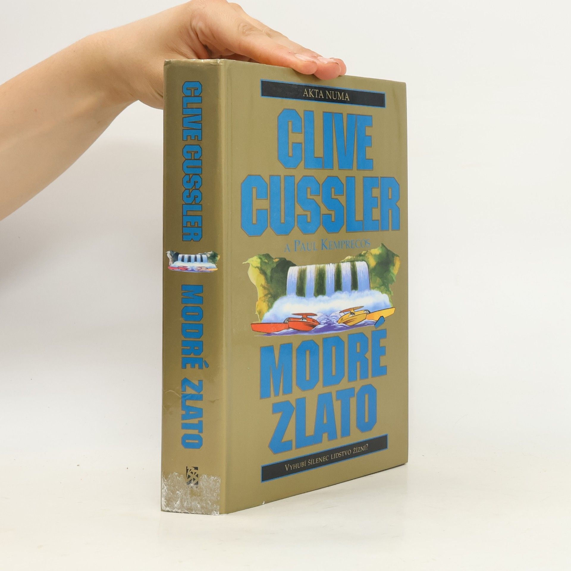 Clive Cussler Modré zlato