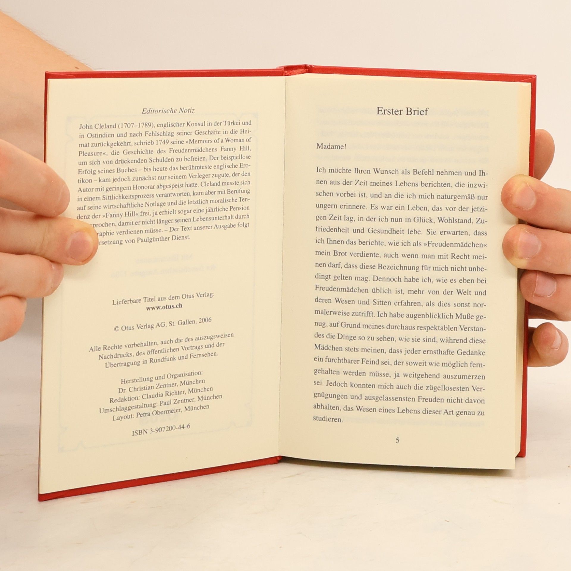 John Cleland Die Memoiren der Fanny Hill