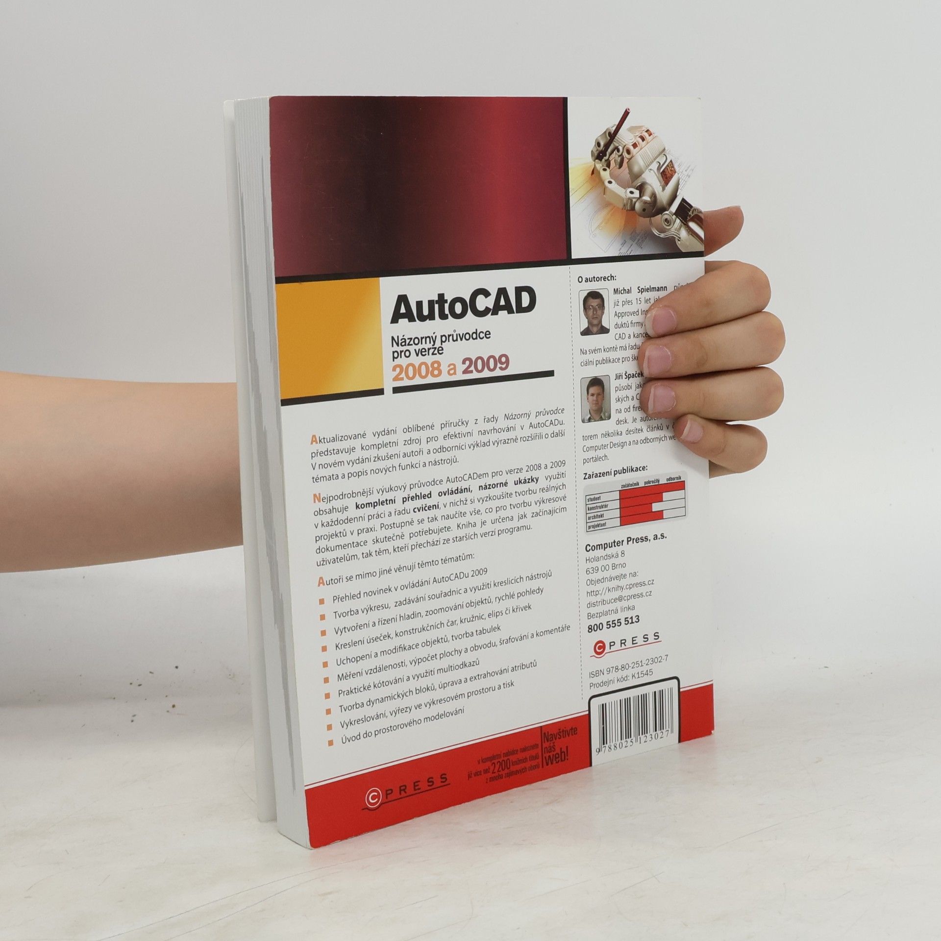 Jiří Špaček AutoCAD - názorný průvodce pro verze 2008 a 2009