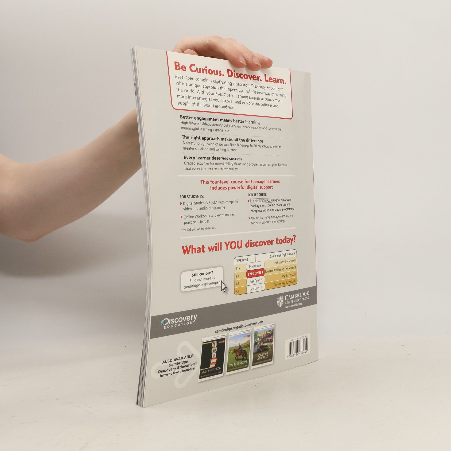 Ben Goldstein Eyes Open 3 Student's Book With Online Workbook - B1