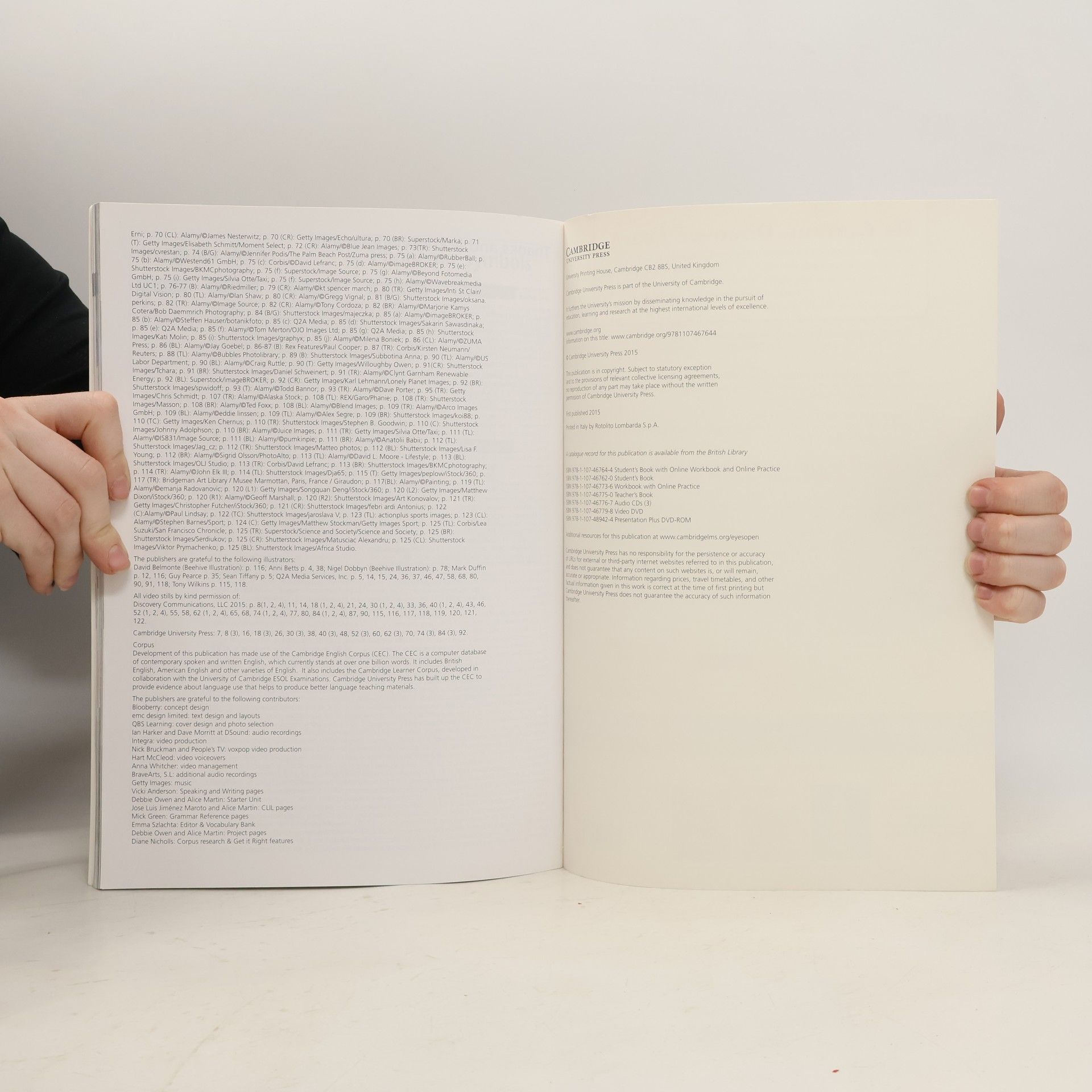 Ben Goldstein Eyes Open 3 Student's Book With Online Workbook - B1