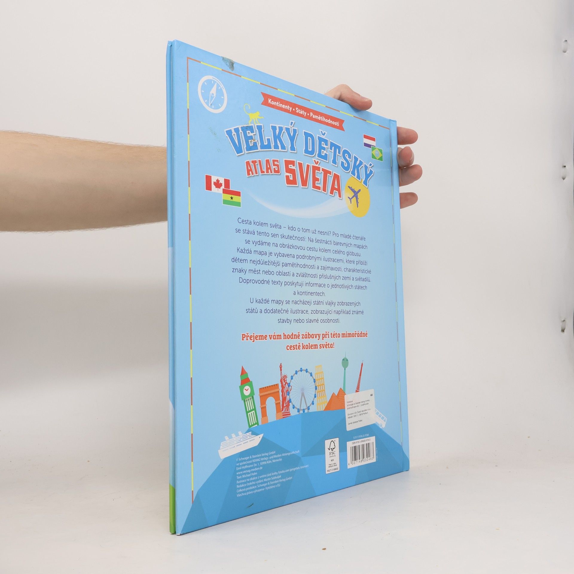 Autorenkollektiv Velký dětský atlas světa