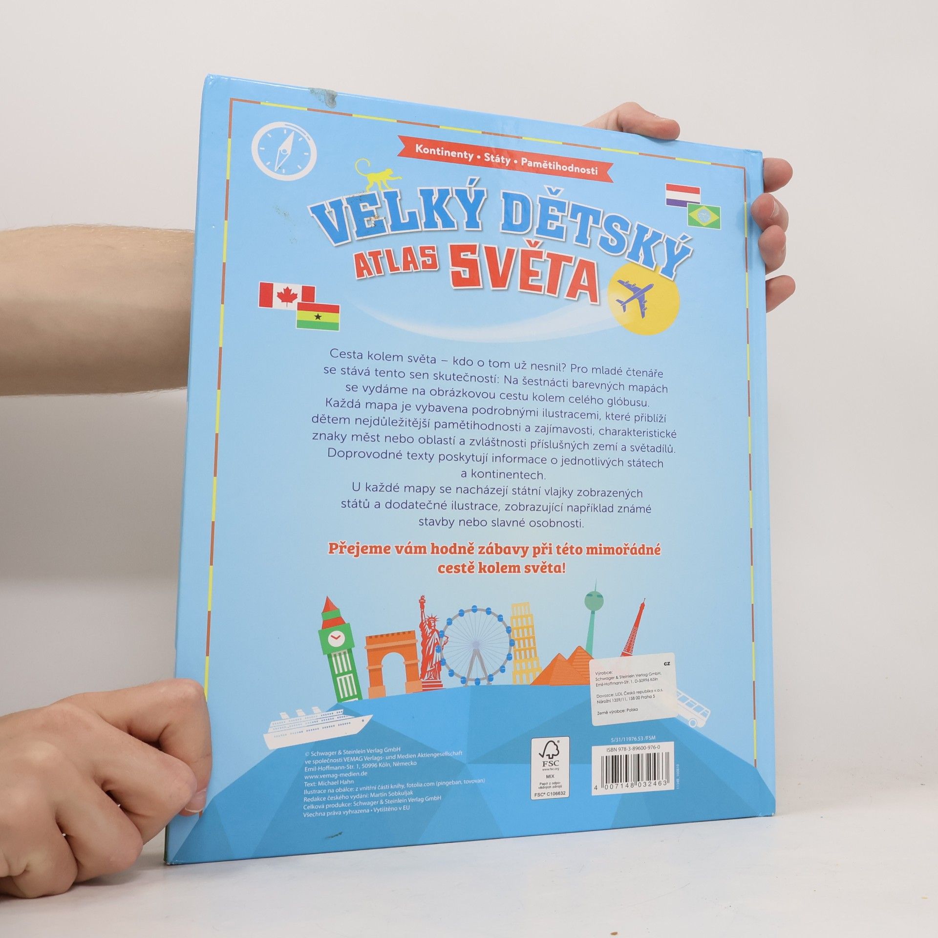 Autorenkollektiv Velký dětský atlas světa