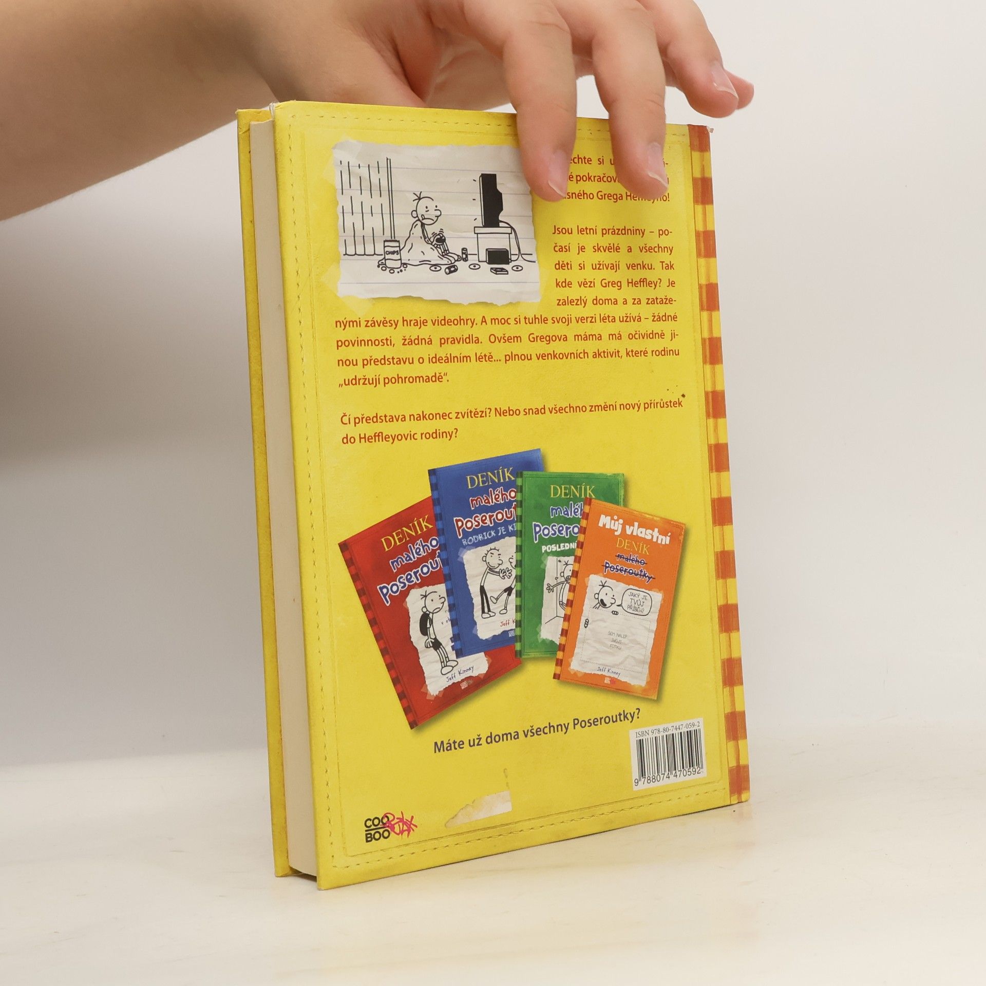 Jeff Kinney Deník malého poseroutky 4. Psí život