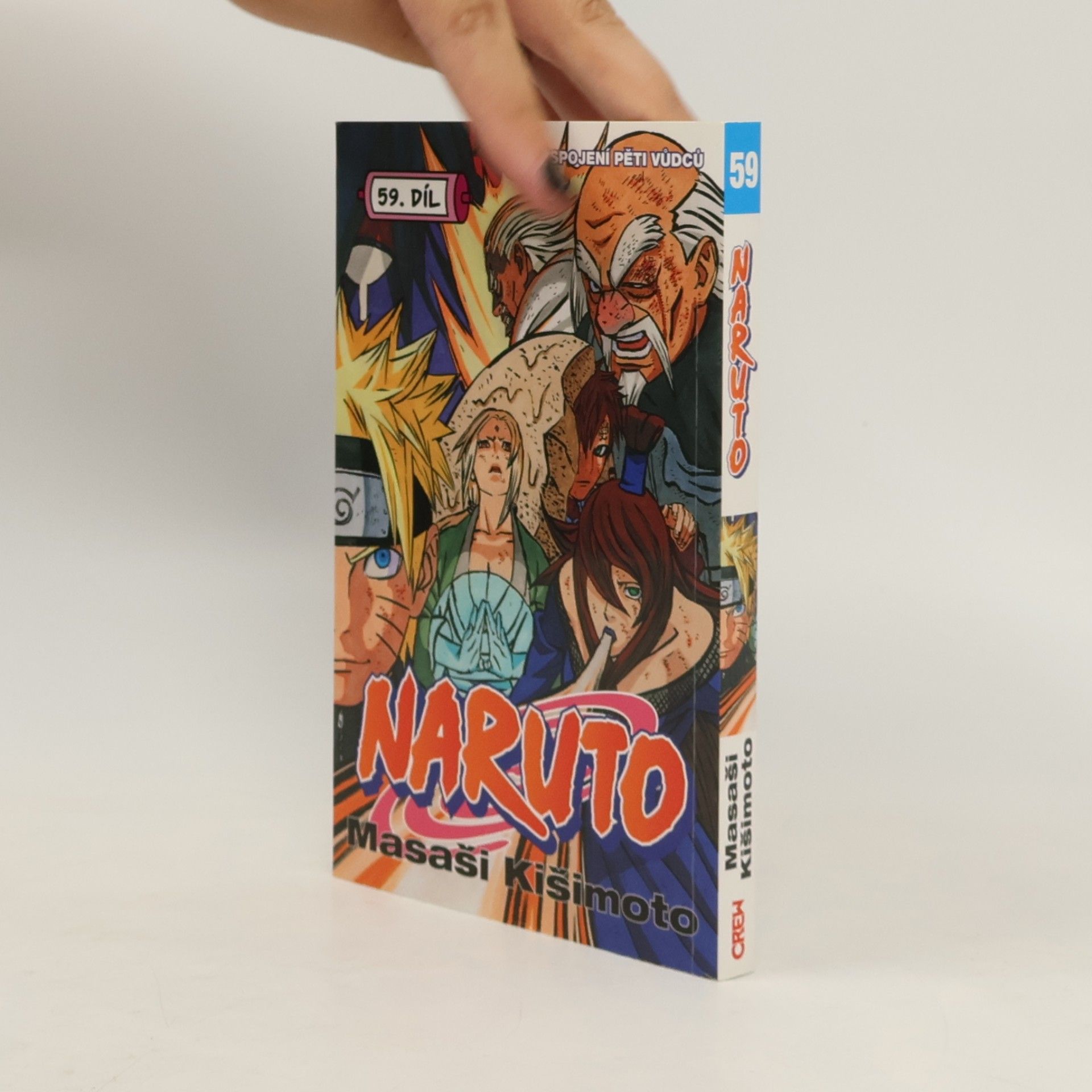 Masashi Kishimoto Naruto 59. díl - Spojení pěti vůdců