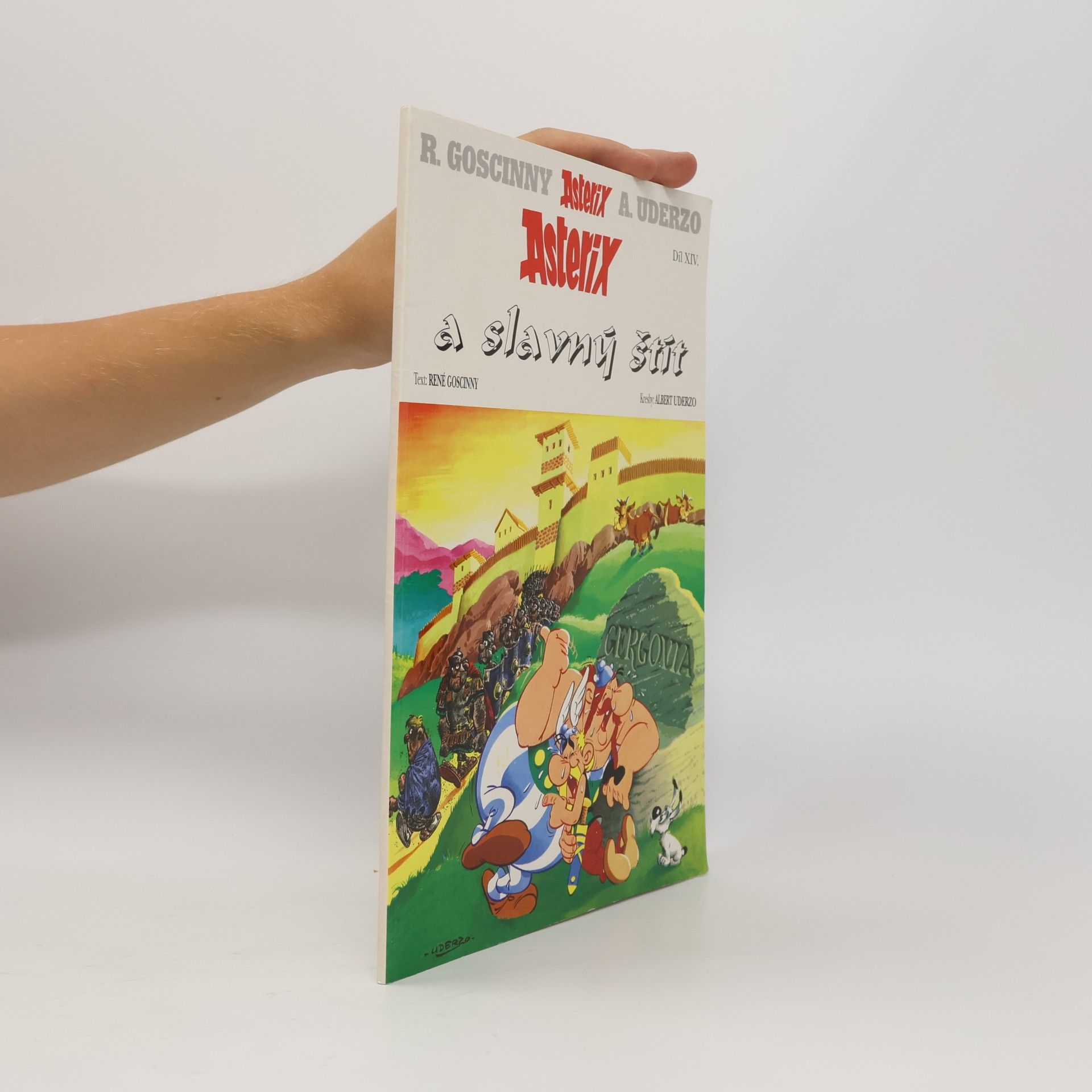 René Goscinny Asterix a slavný štít