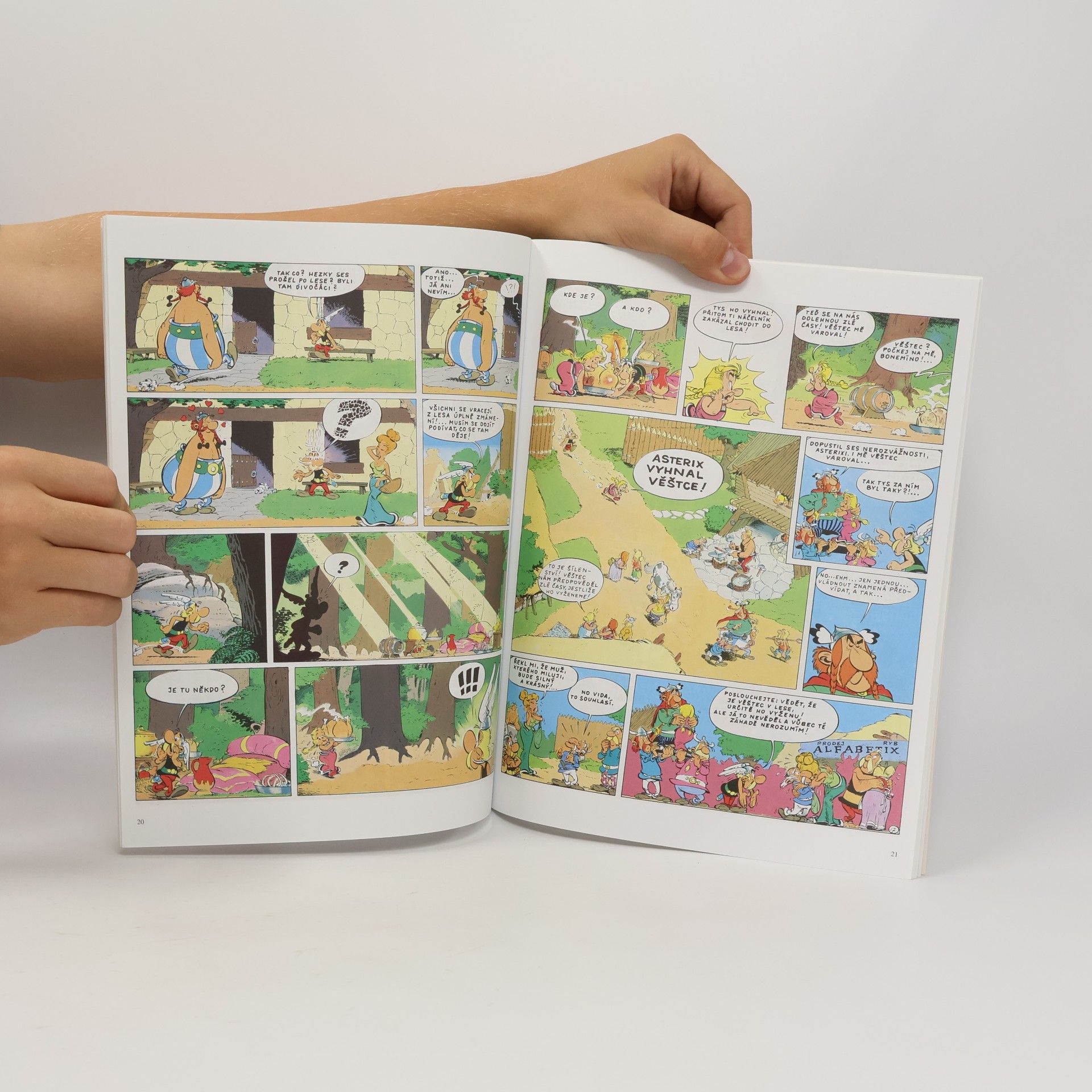 René Goscinny Asterix a věštec