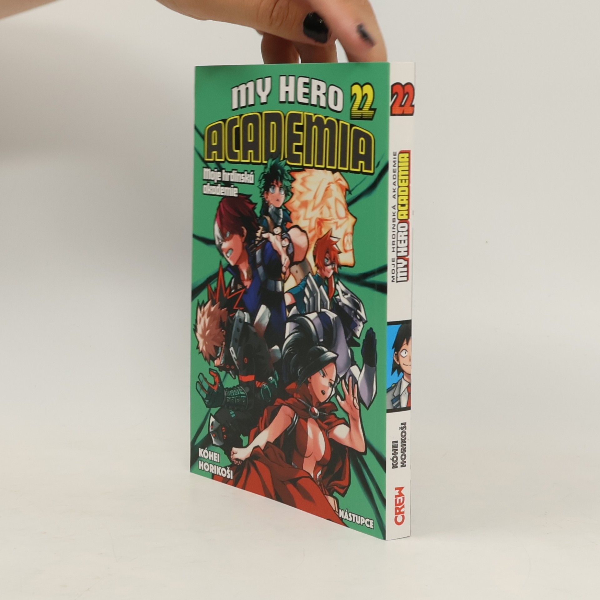 Kōhei Horikoshi Moje hrdinská akademie 22 - Nástupce