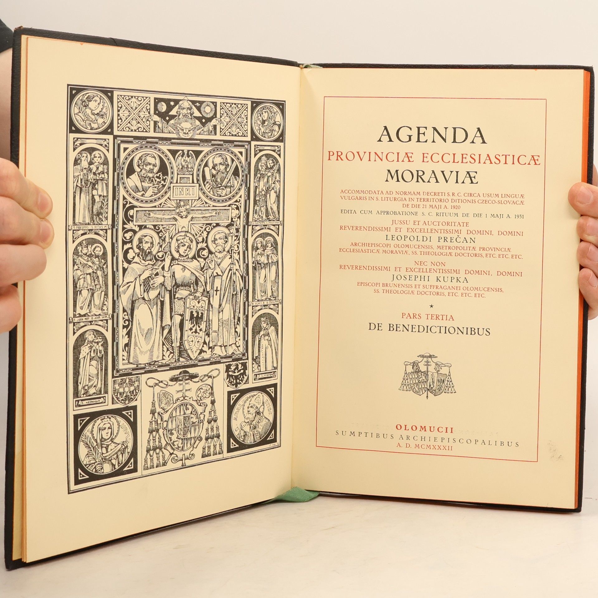 Josef Kupka Agenda provinciae ecclesiasticae Moraviae
