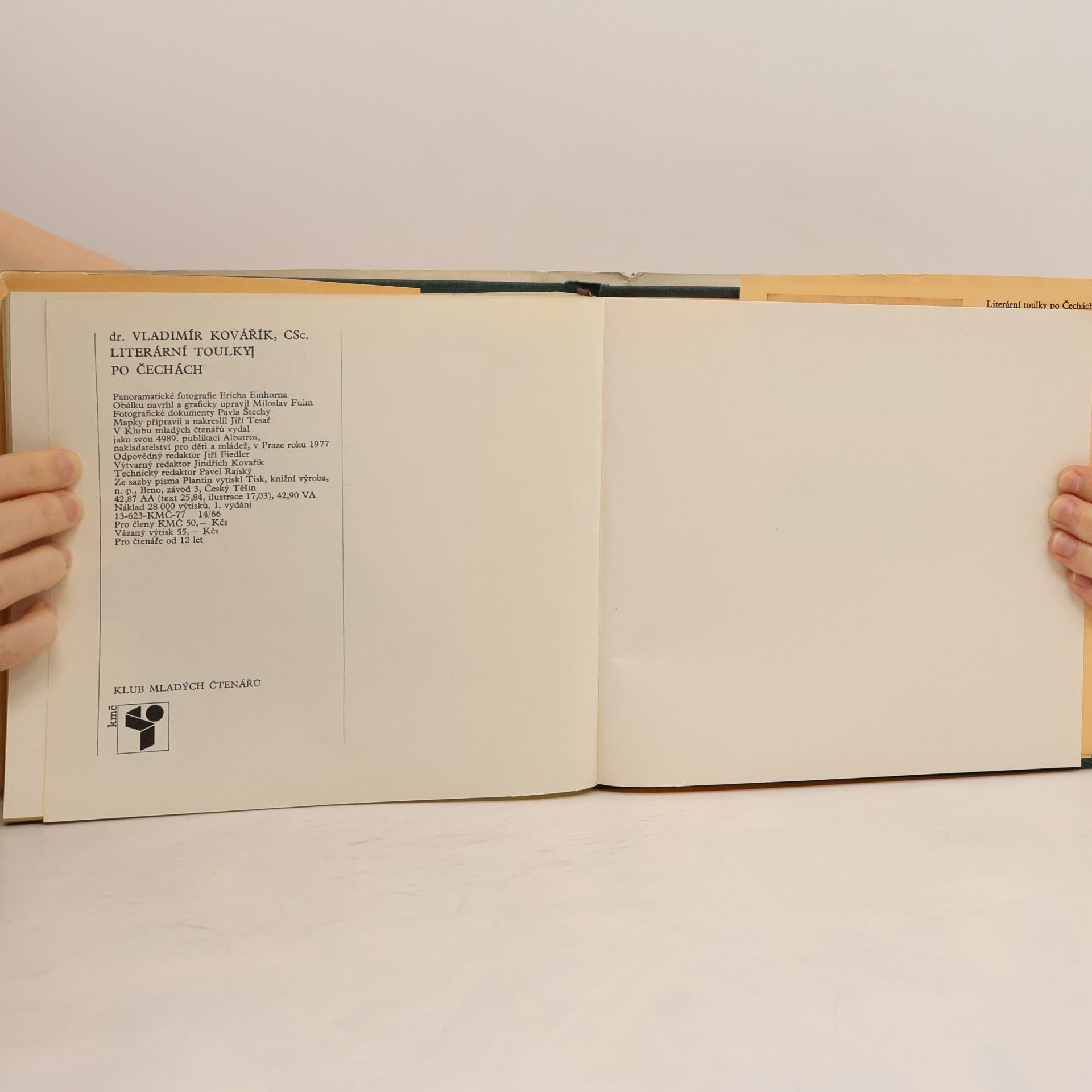 Vladimír Kovářík Literární toulky po Čechách