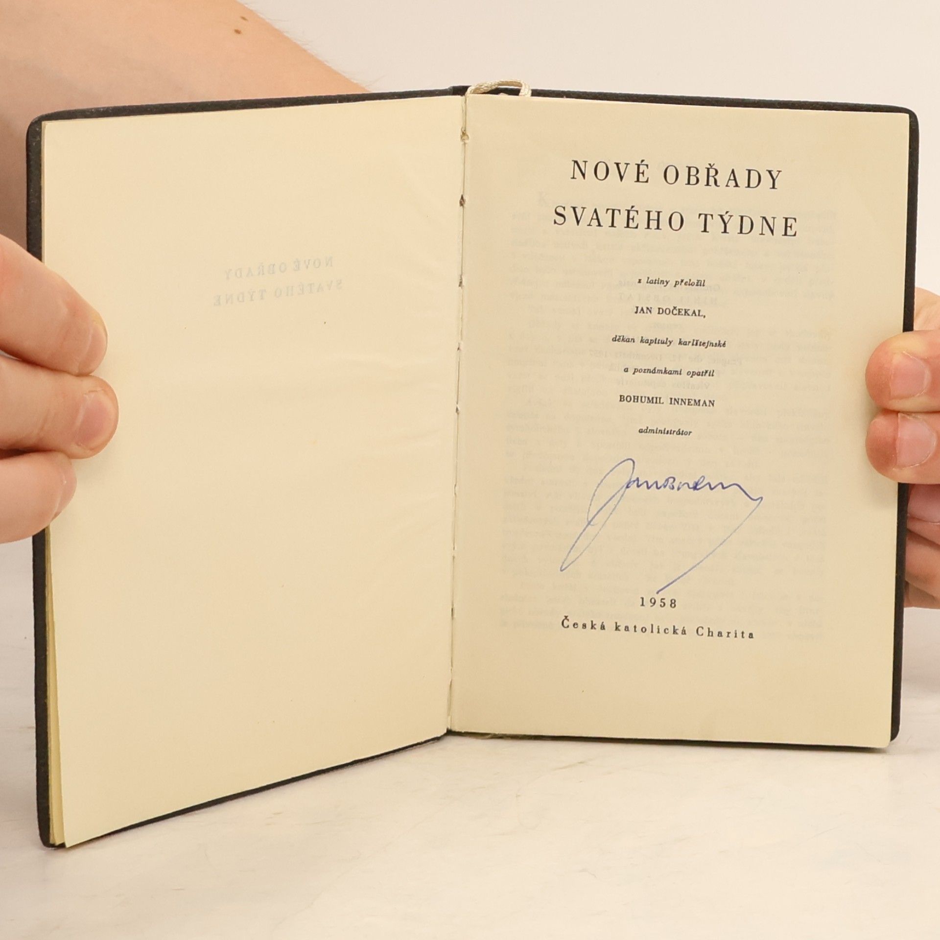 Auteurscollectief Nové obřady Svatého týdne