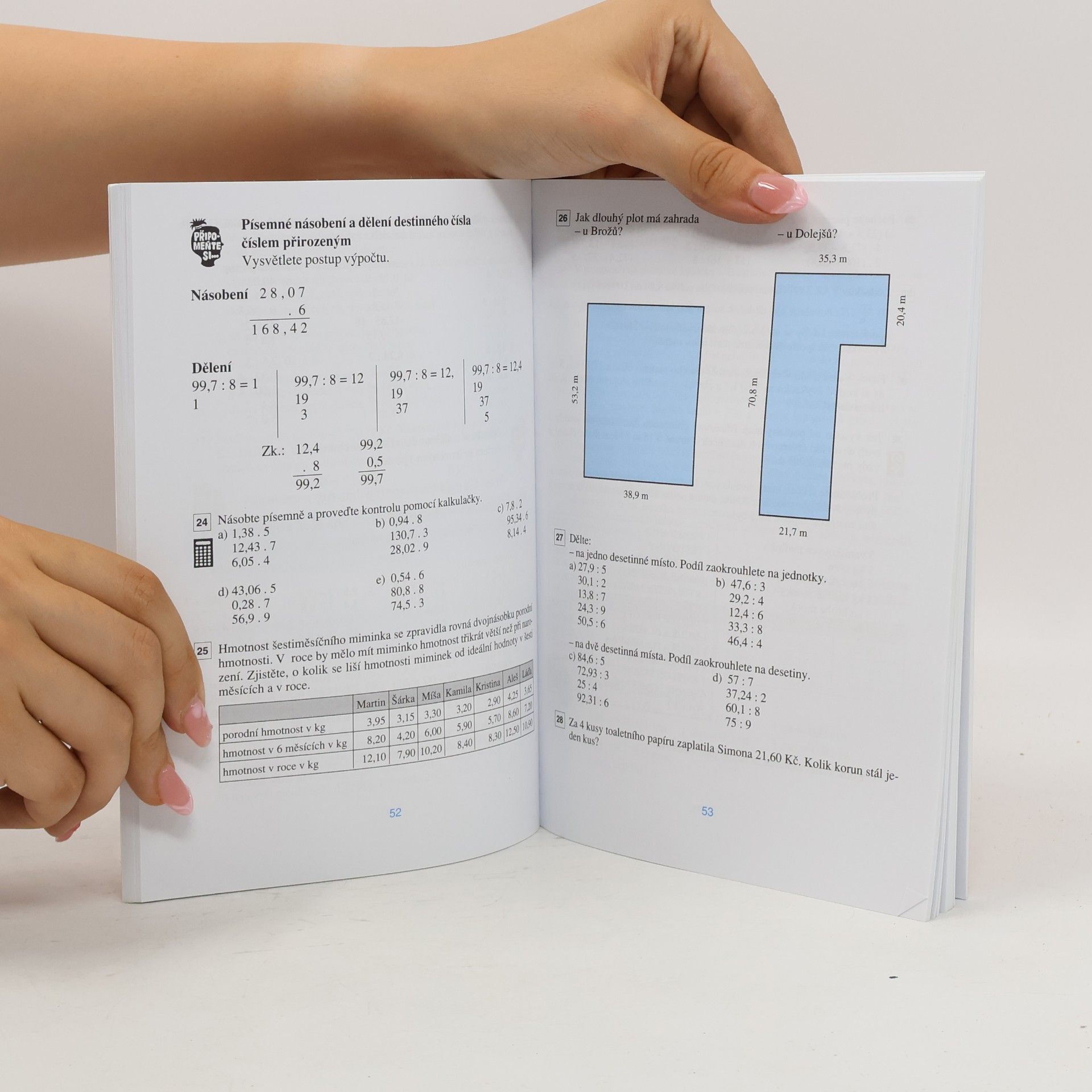 Jana Coufalová Matematika pro 6. ročník základní školy
