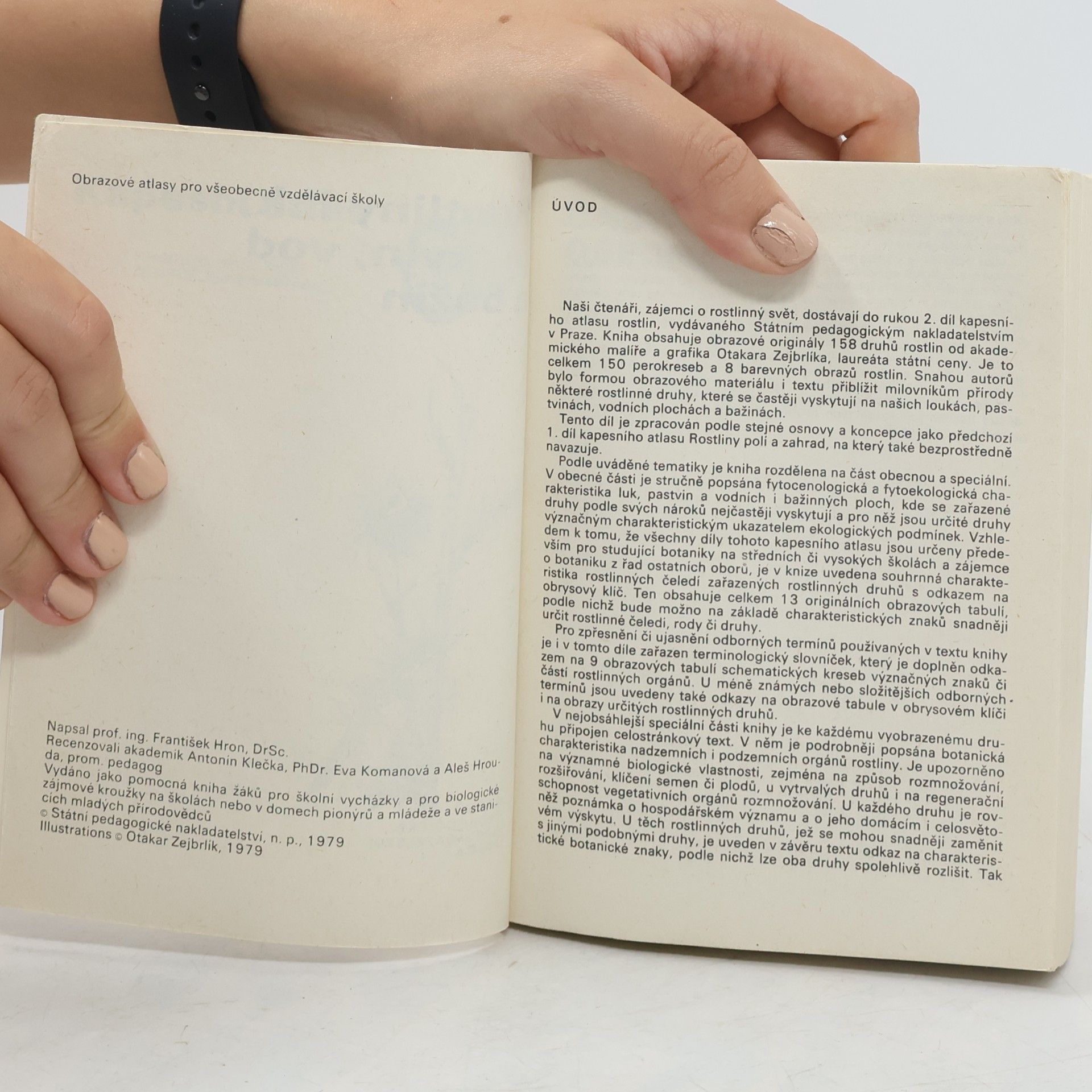 Otakar Zejbrlík Kapesní atlas. Rostliny luk, pastvin, vod a bažin