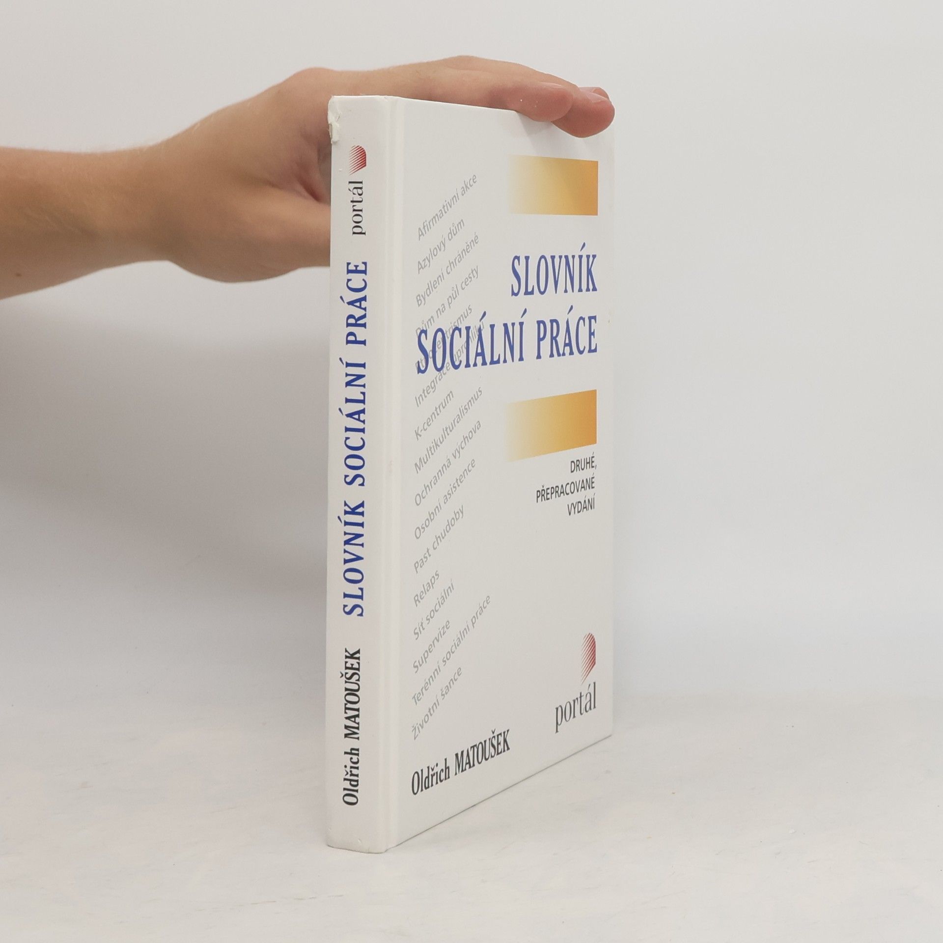 Oldřich Matoušek Slovník sociální práce