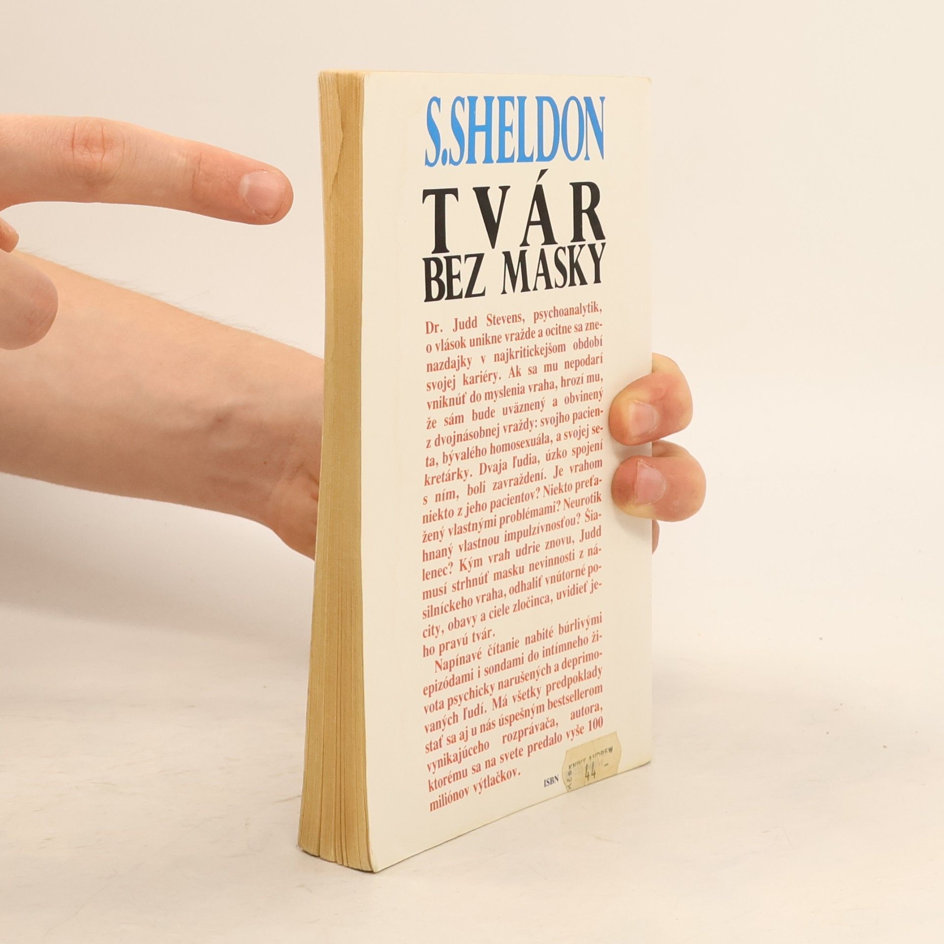 Sidney Sheldon Tvár bez masky