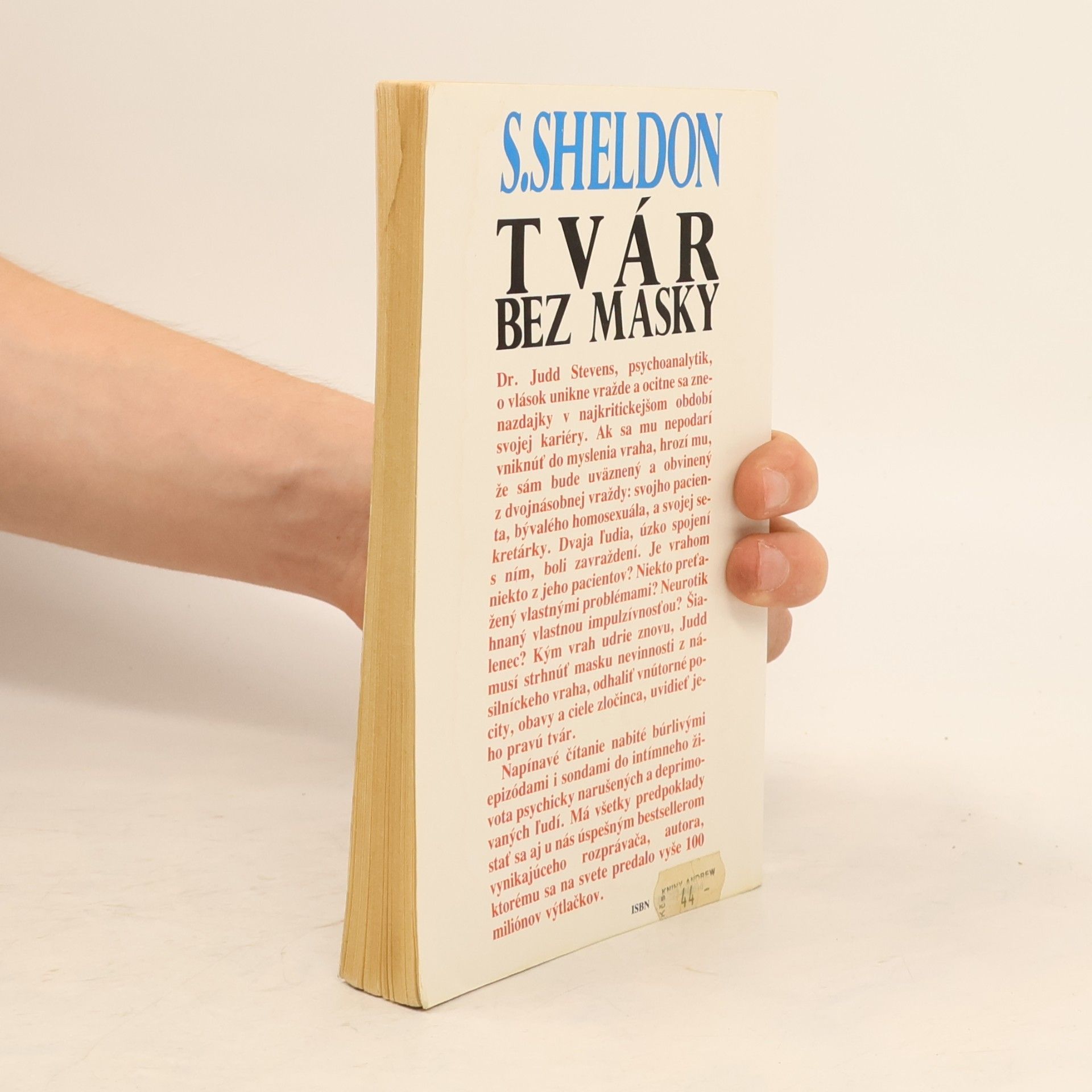 Sidney Sheldon Tvár bez masky