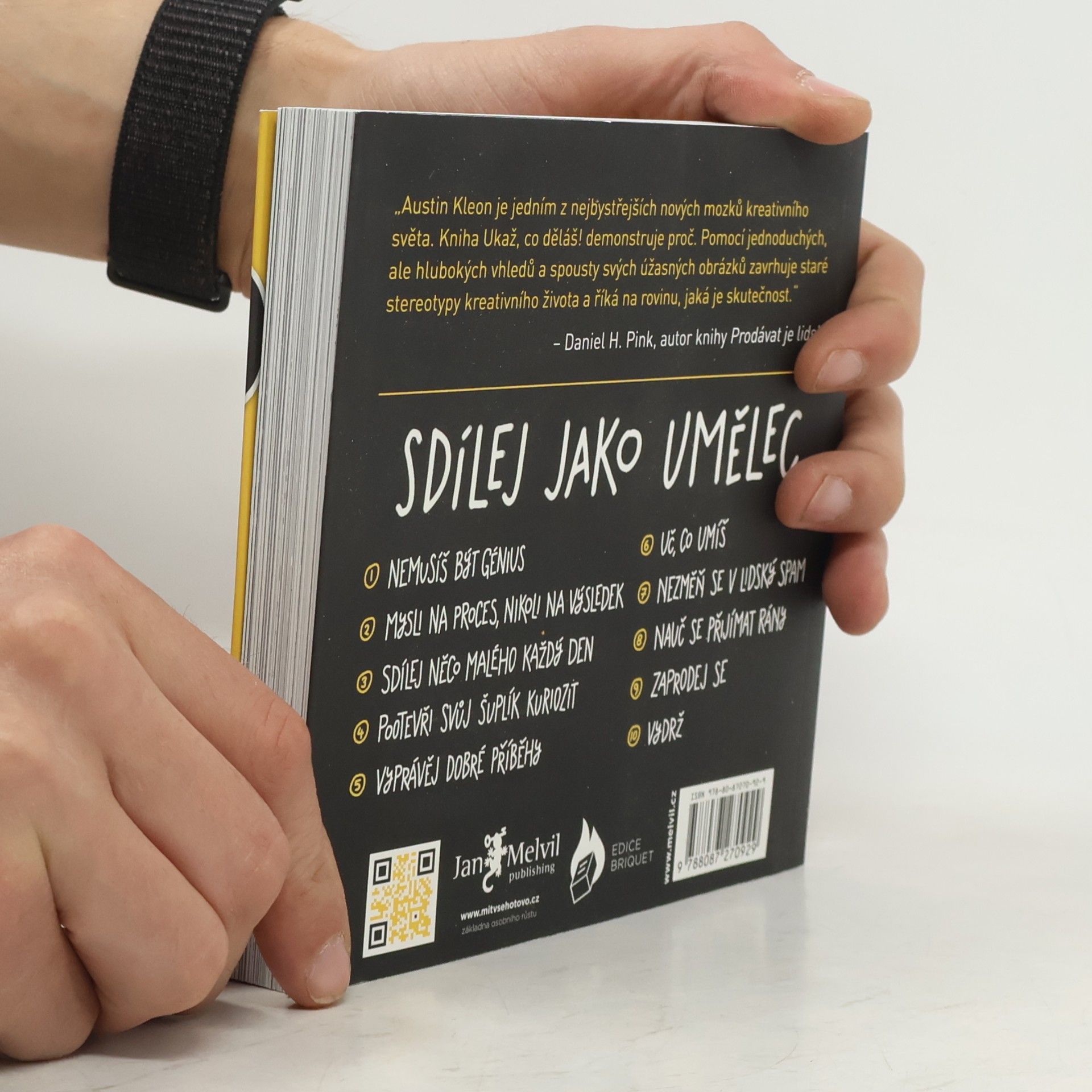 Austin Kleon Ukaž, co děláš! 10 způsobů, jak sdílet svou kreativitu a nechat se objevit