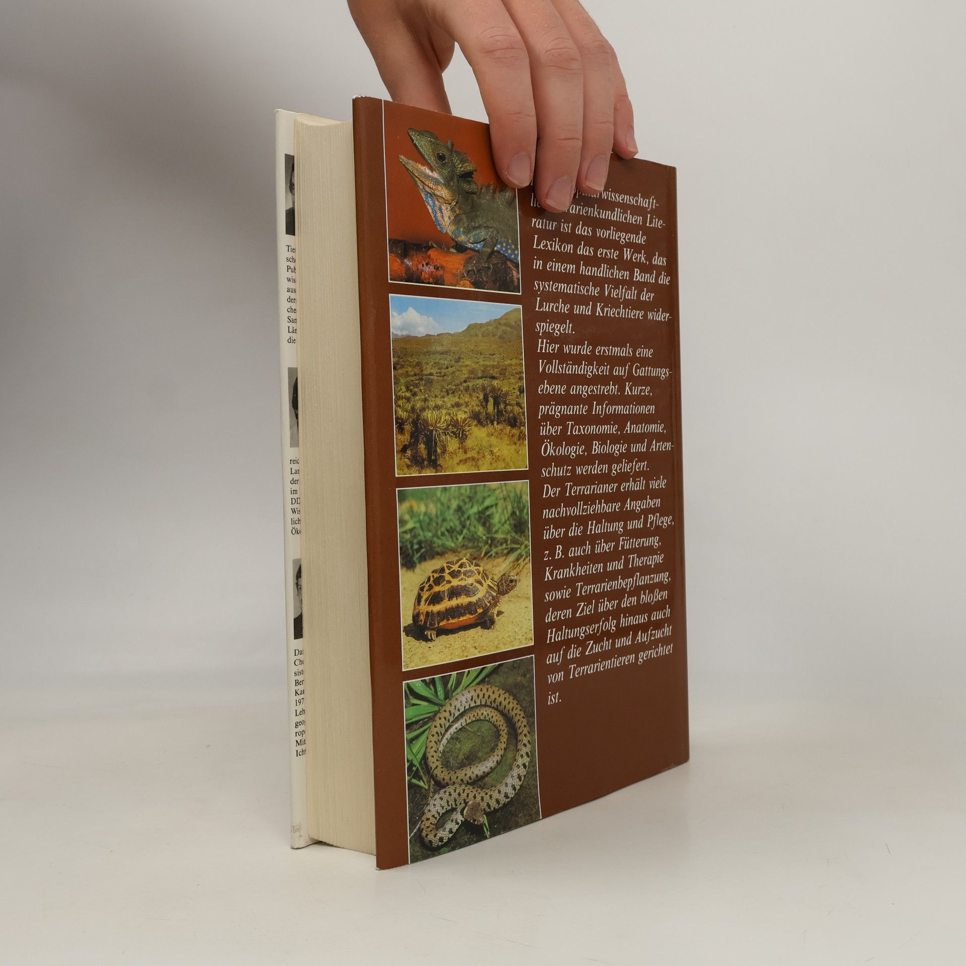Fritz Jürgen Obst Lexikon der Terraristik und Herpetologie