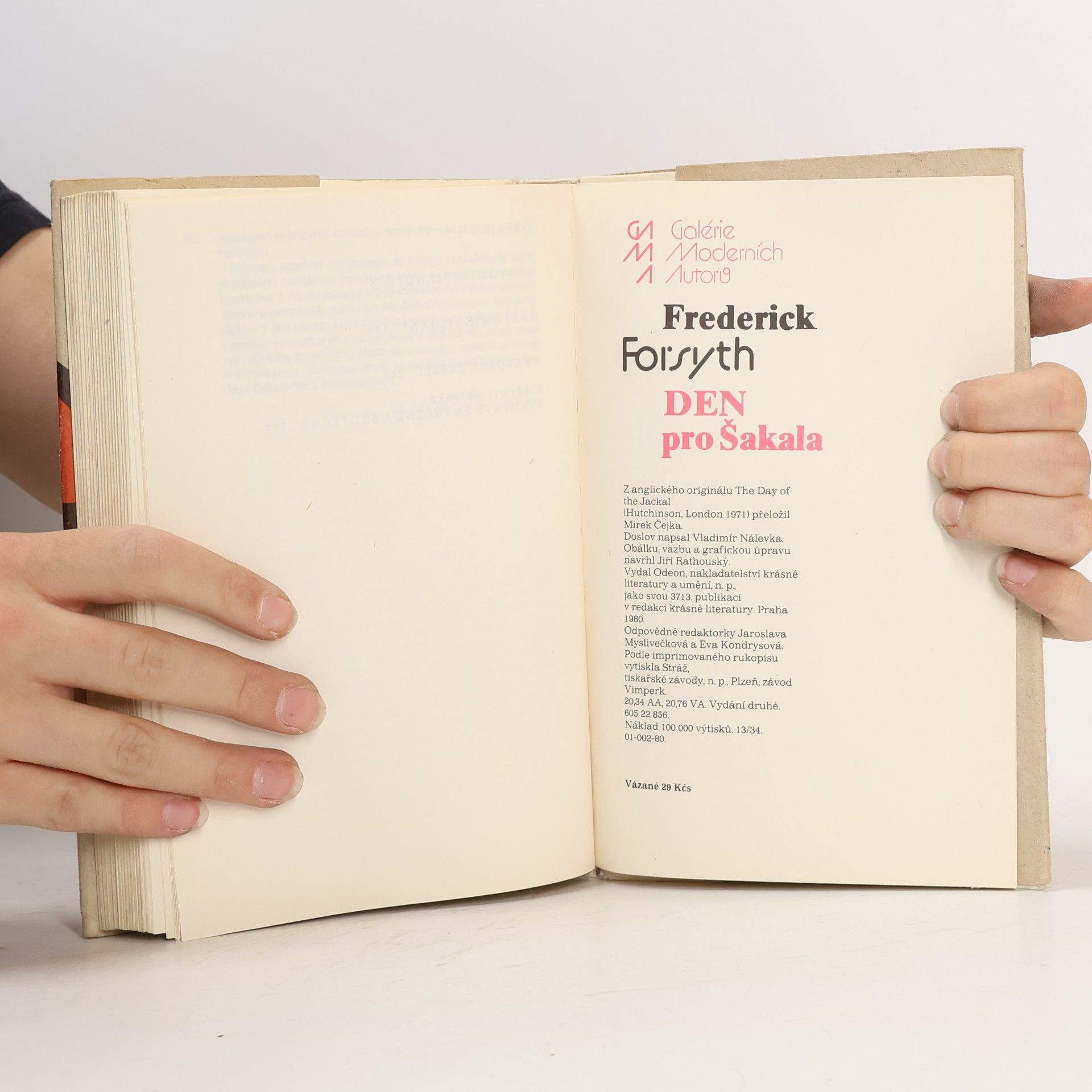 Frederick Forsyth Den pro Šakala