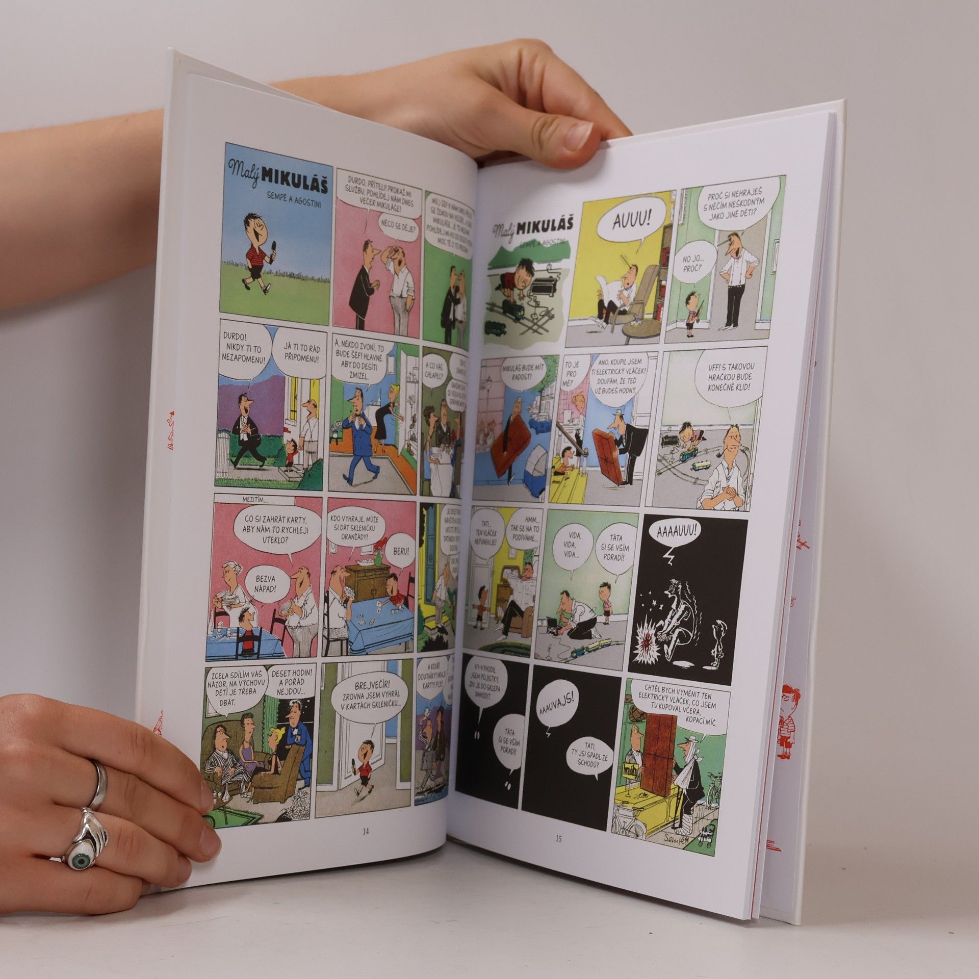 René Goscinny Malý Mikuláš : původní komiks