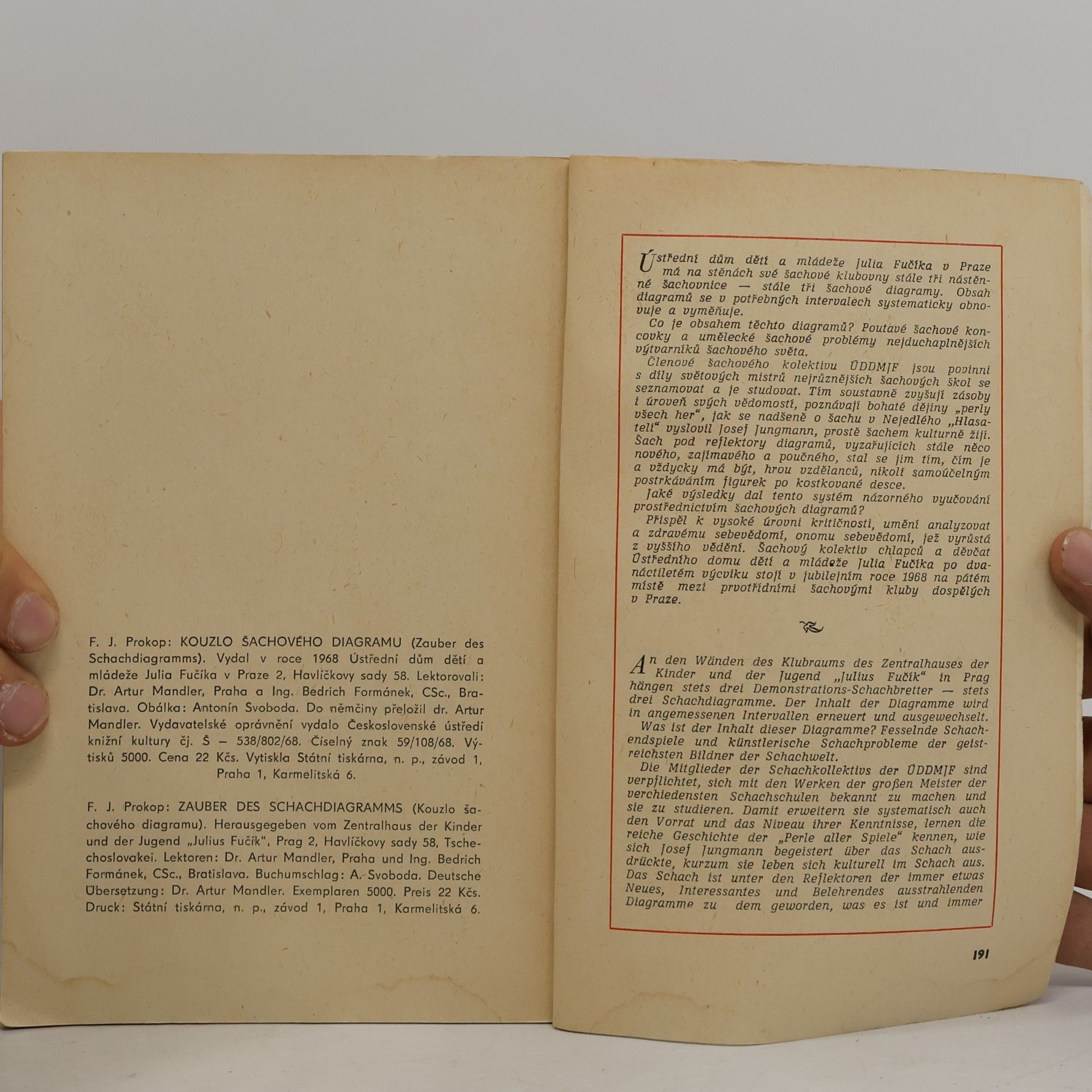 Autorenkollektiv Kouzlo šachového diagramu. Zauber des Schachdiagramms