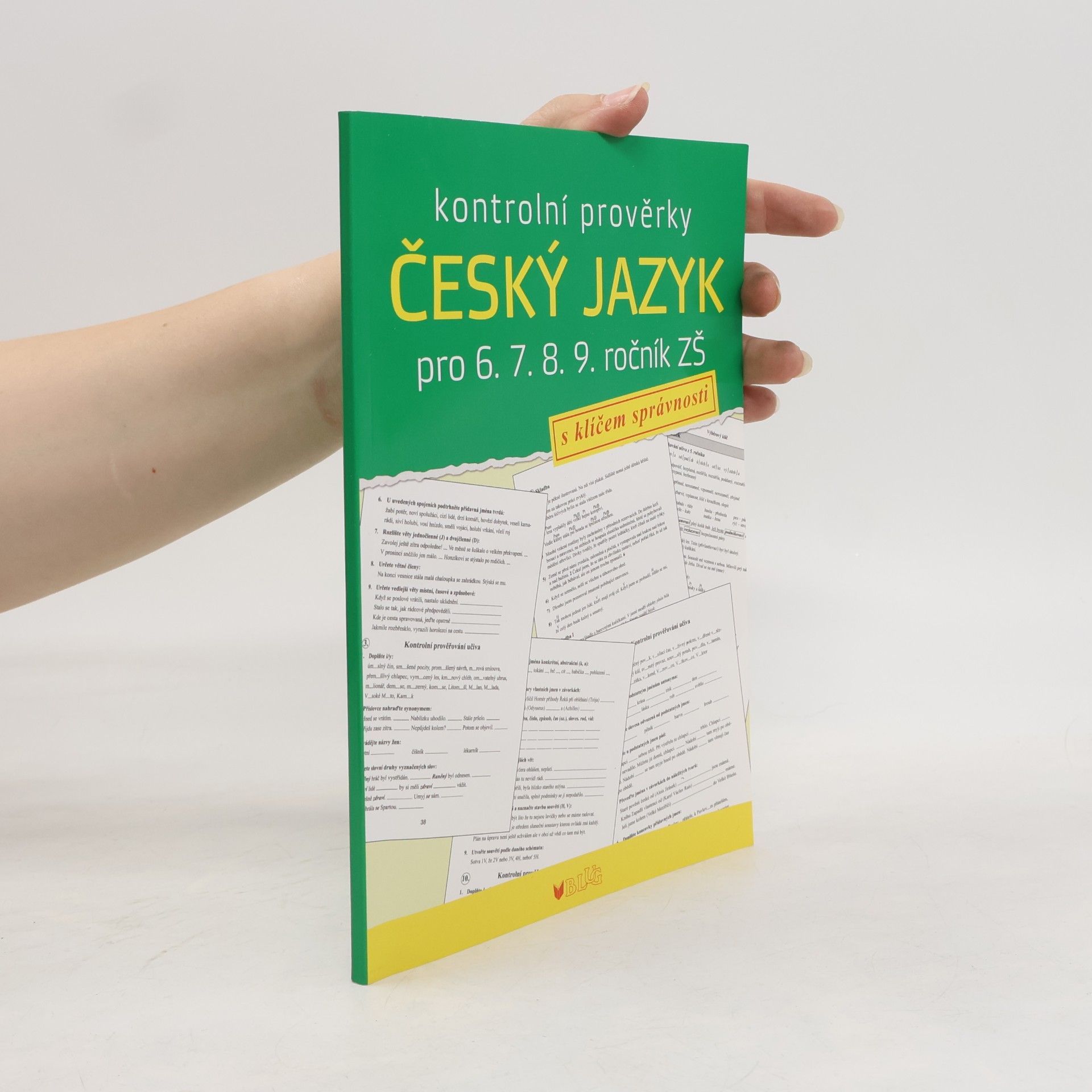 Kontrolní prověrky Český jazyk pro 6., 7., 8., 9. ročník ZŠ