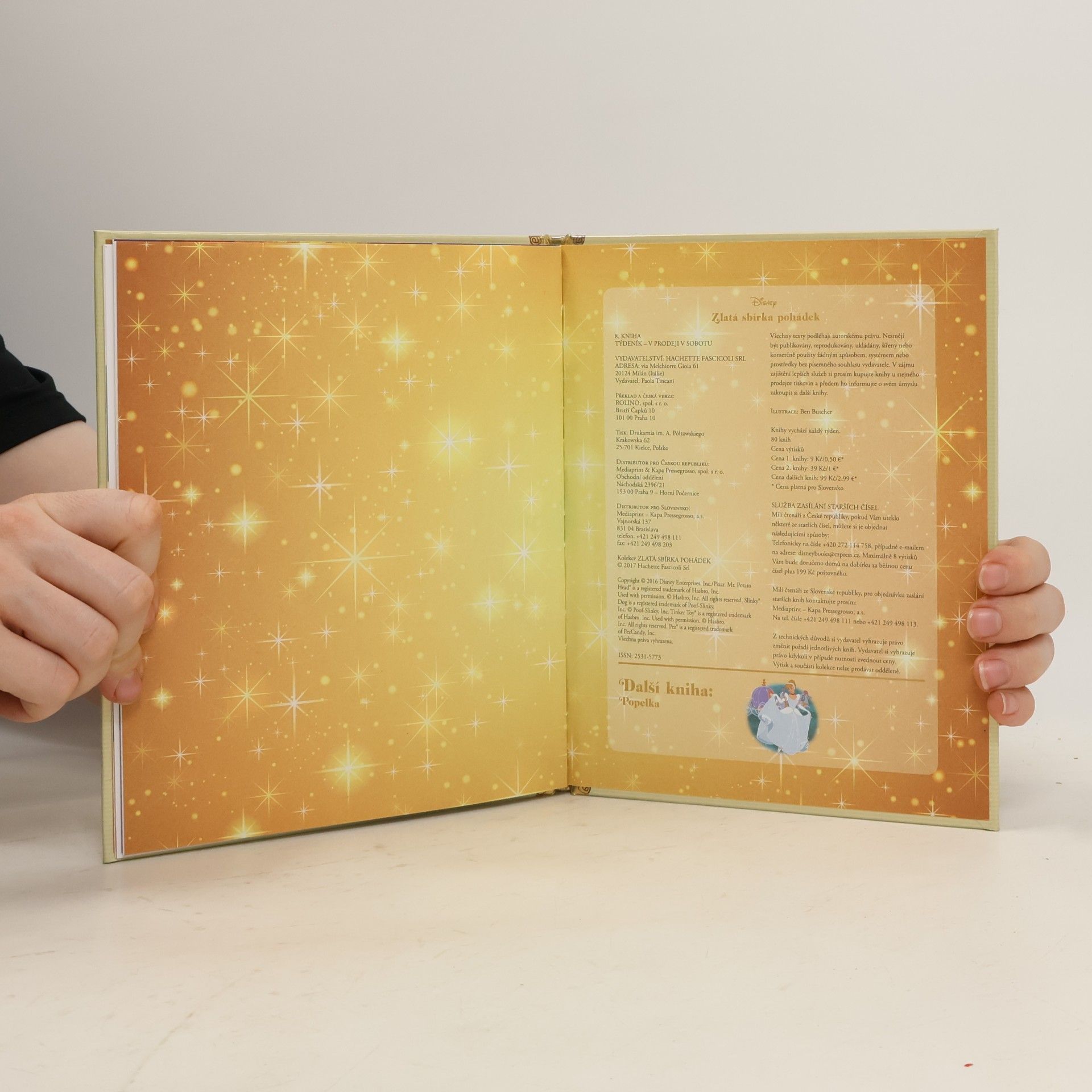 Various authors Zlatá sbírka pohádek 8. Toy Story: Příběh hraček