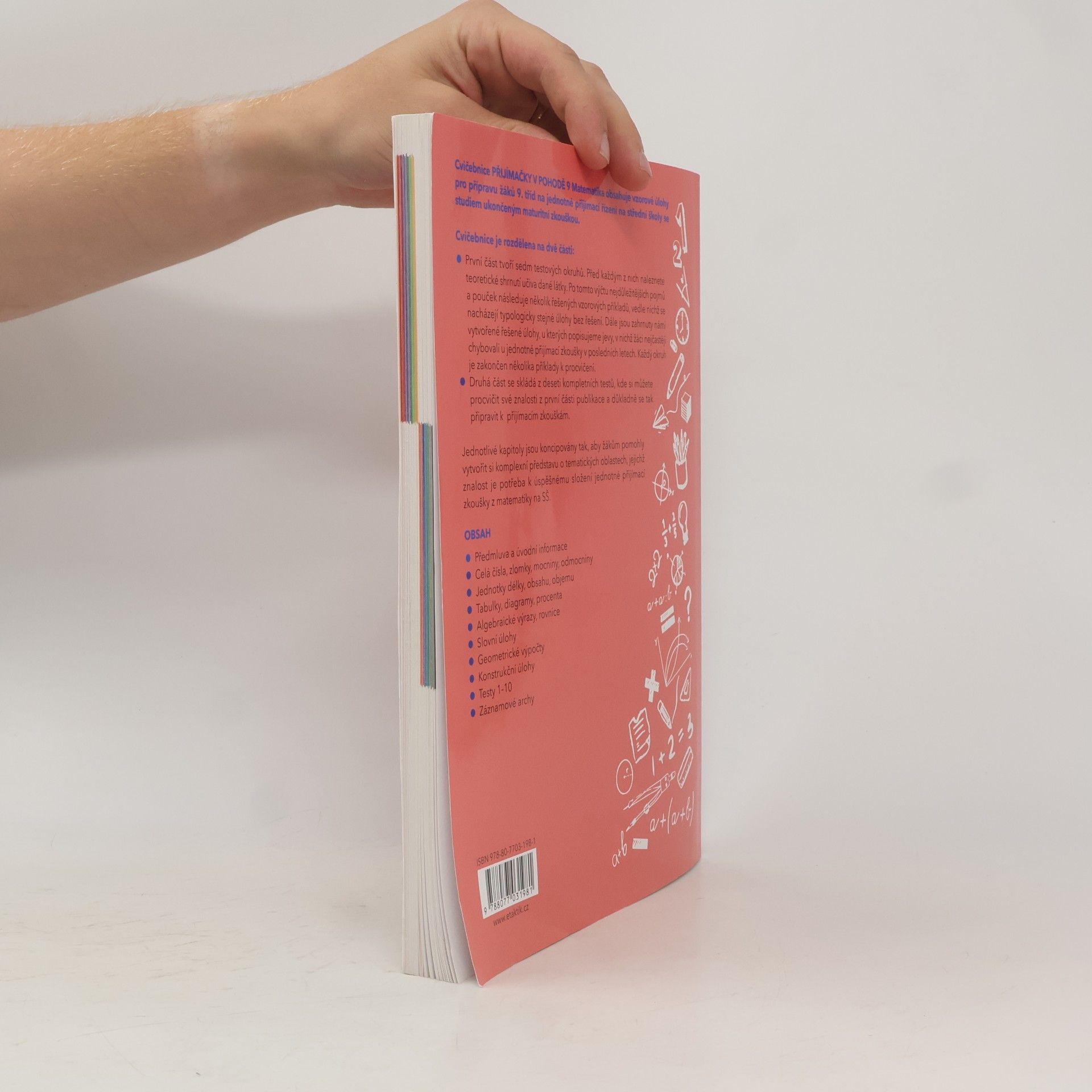 Various authors Přijímačky v pohodě 9 : příprava na jednotné přijímací řízení SŠ. Matematika