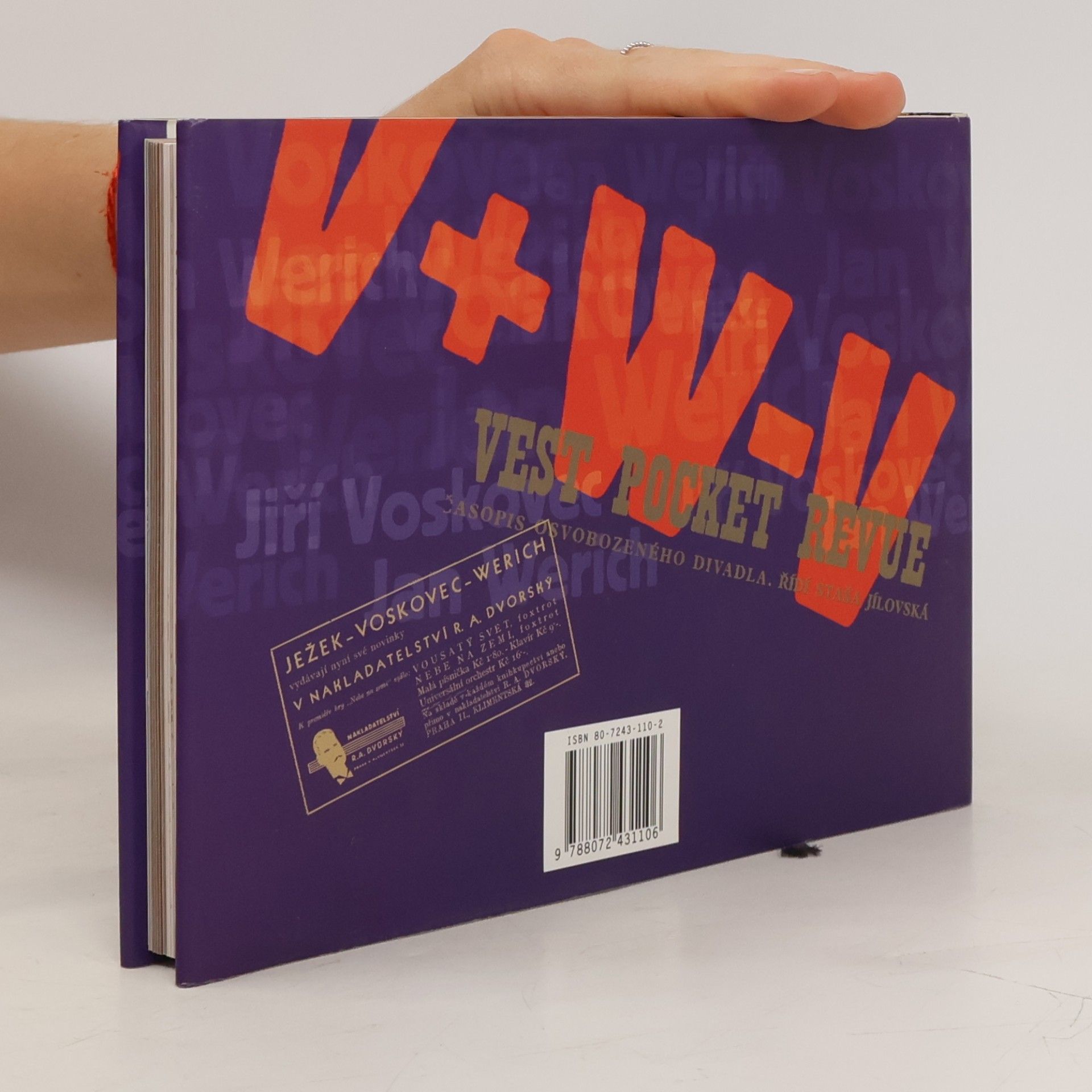 Vladimír Just Jiří Voskovec a Jan Werich v divadle, ve filmu, v soukromí