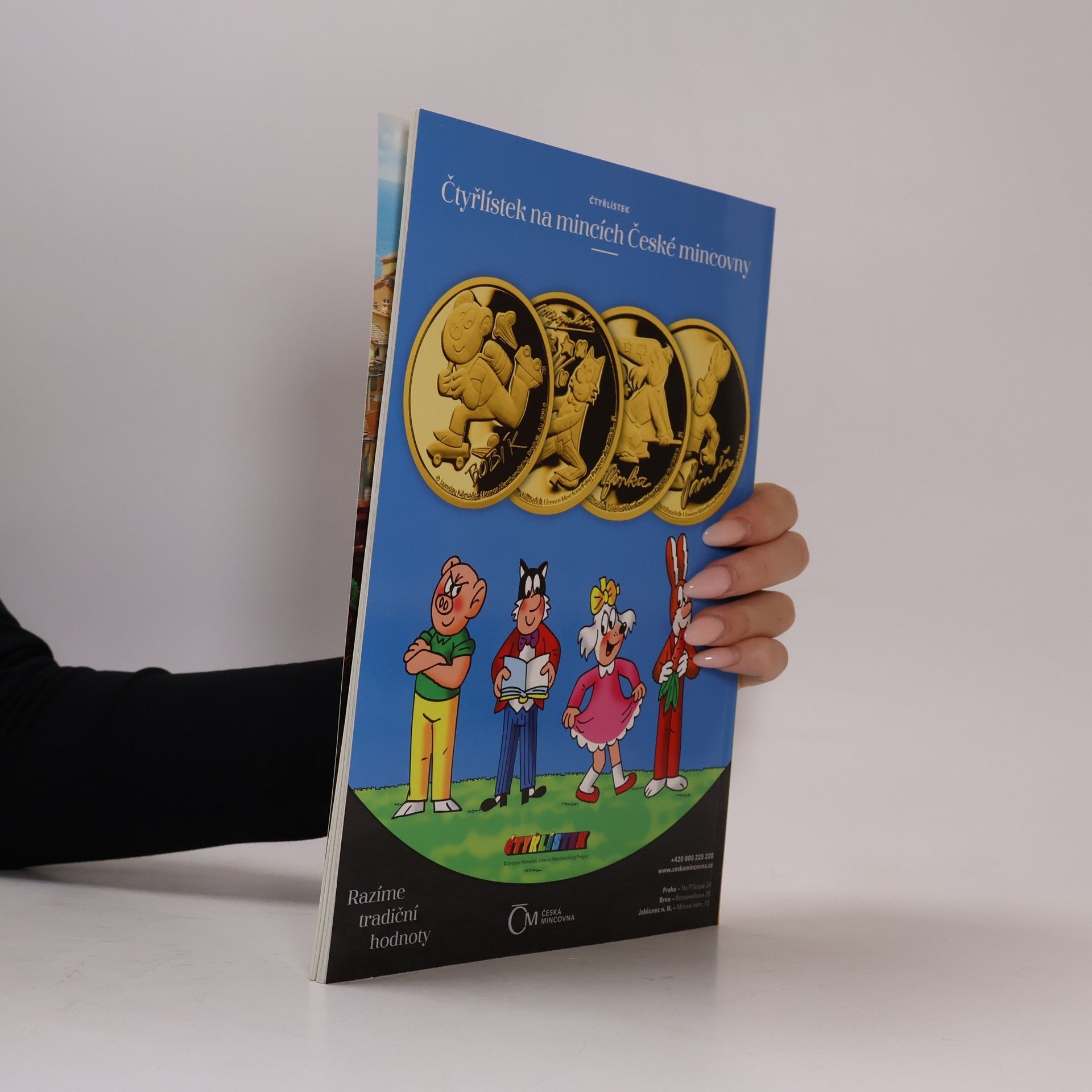 Collectif d'auteurs Čtyřlístek dvojčíslo 707-708. Bobík větří stopu
