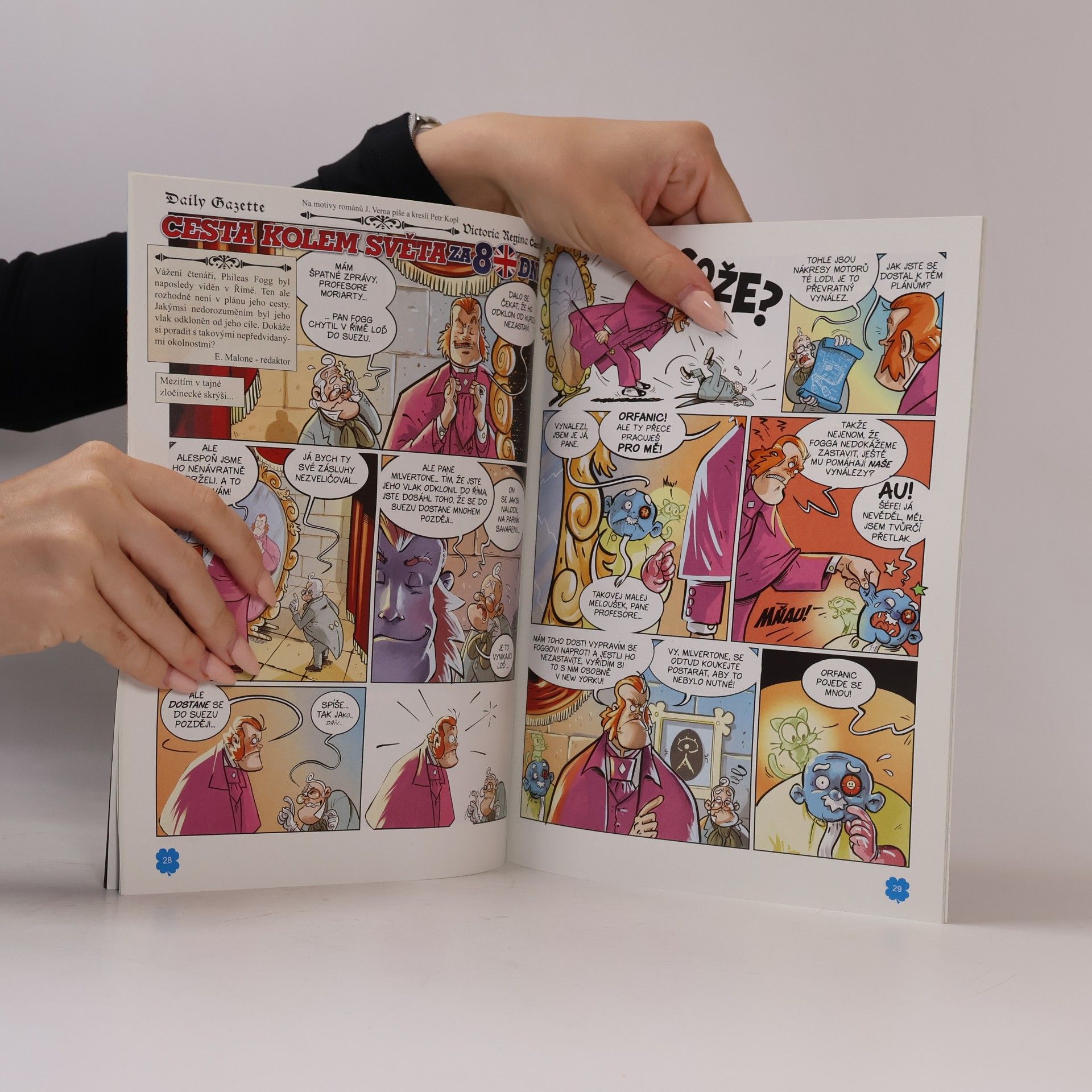 Collectif d'auteurs Čtyřlístek dvojčíslo 707-708. Bobík větří stopu
