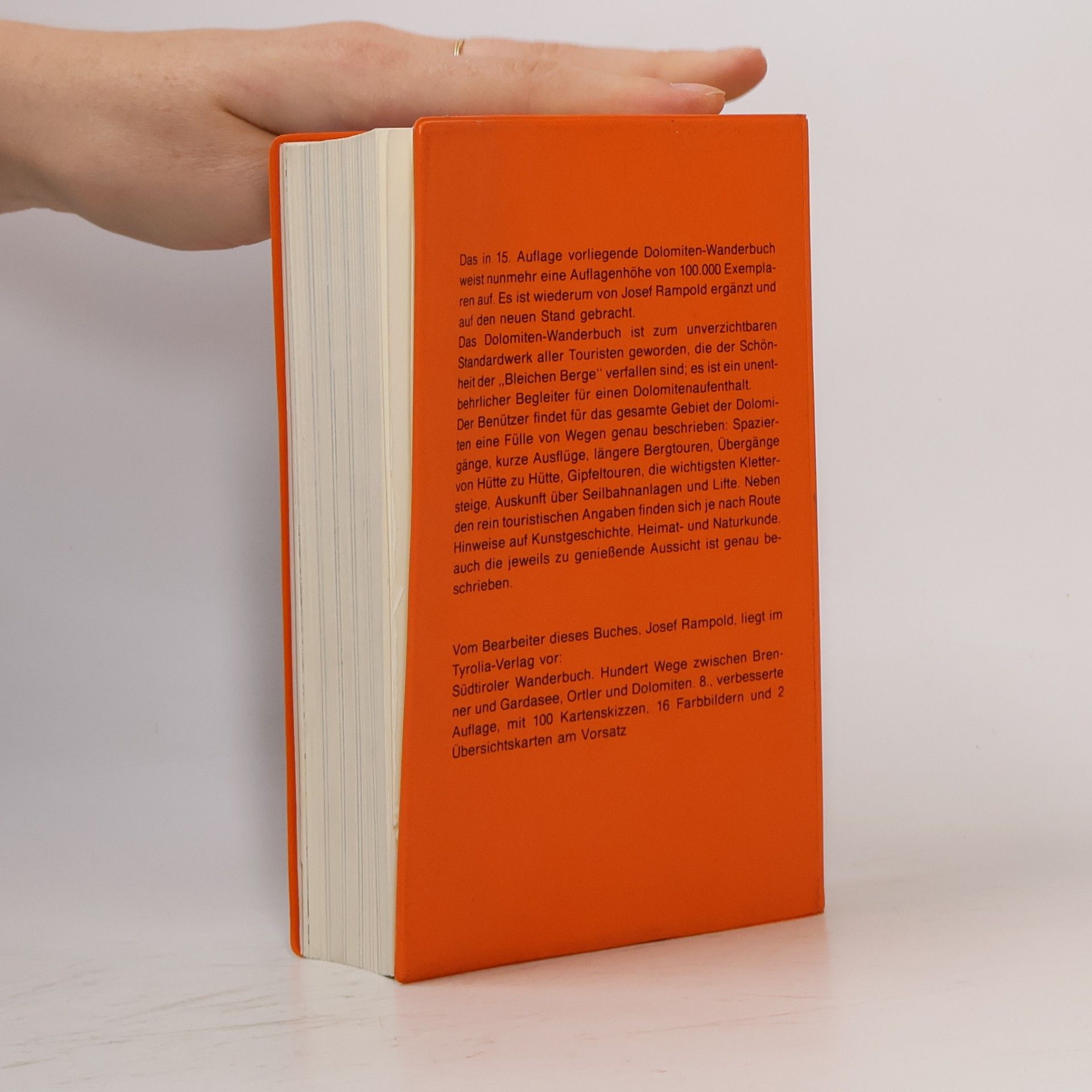 Hermann Delago Dolomiten-Wanderbuch