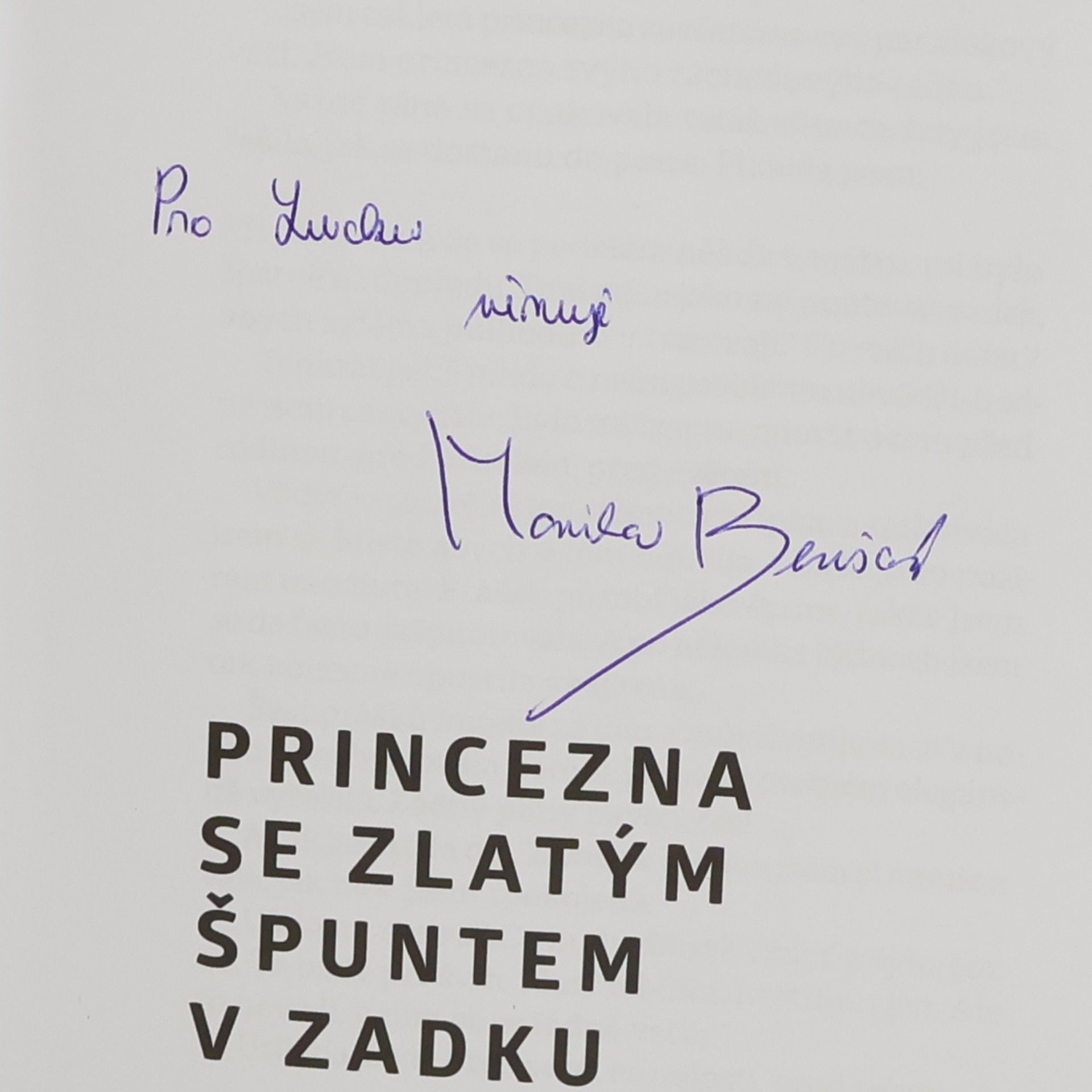 Monika Benešová Moje pacifická hřebenovka
