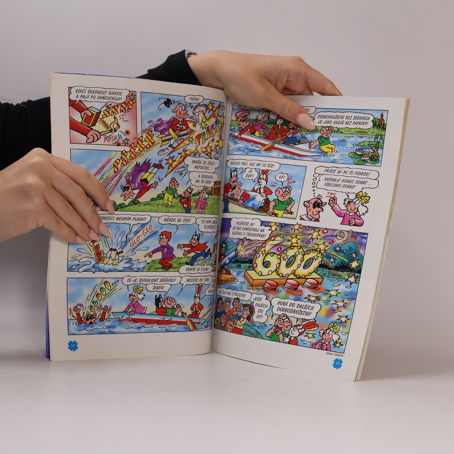 Autorenkollektiv Čtyřlístek dvojčíslo 19-20/2015 599-600. Šestistovka