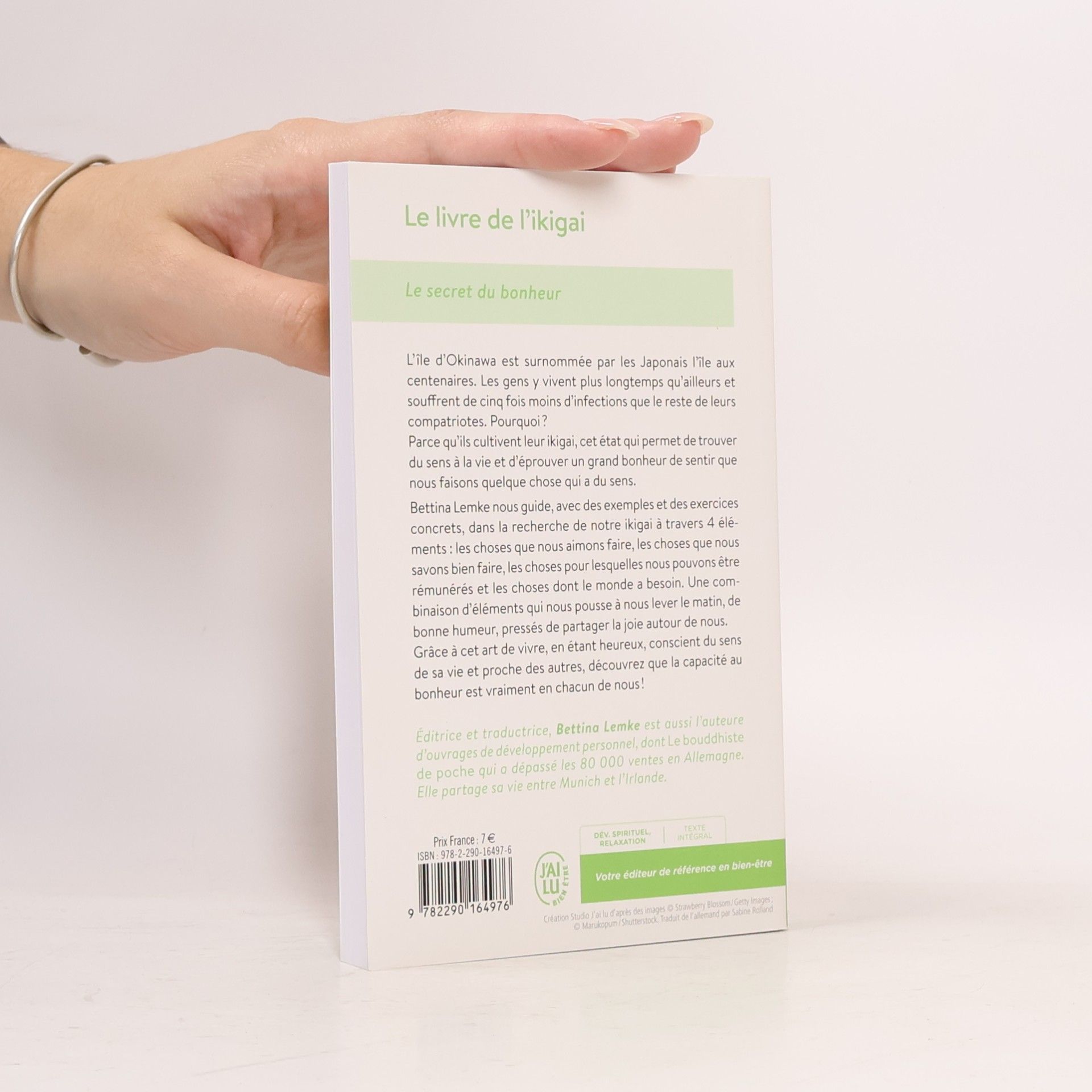 Bettina Lemke Le livre de l'ikigai
