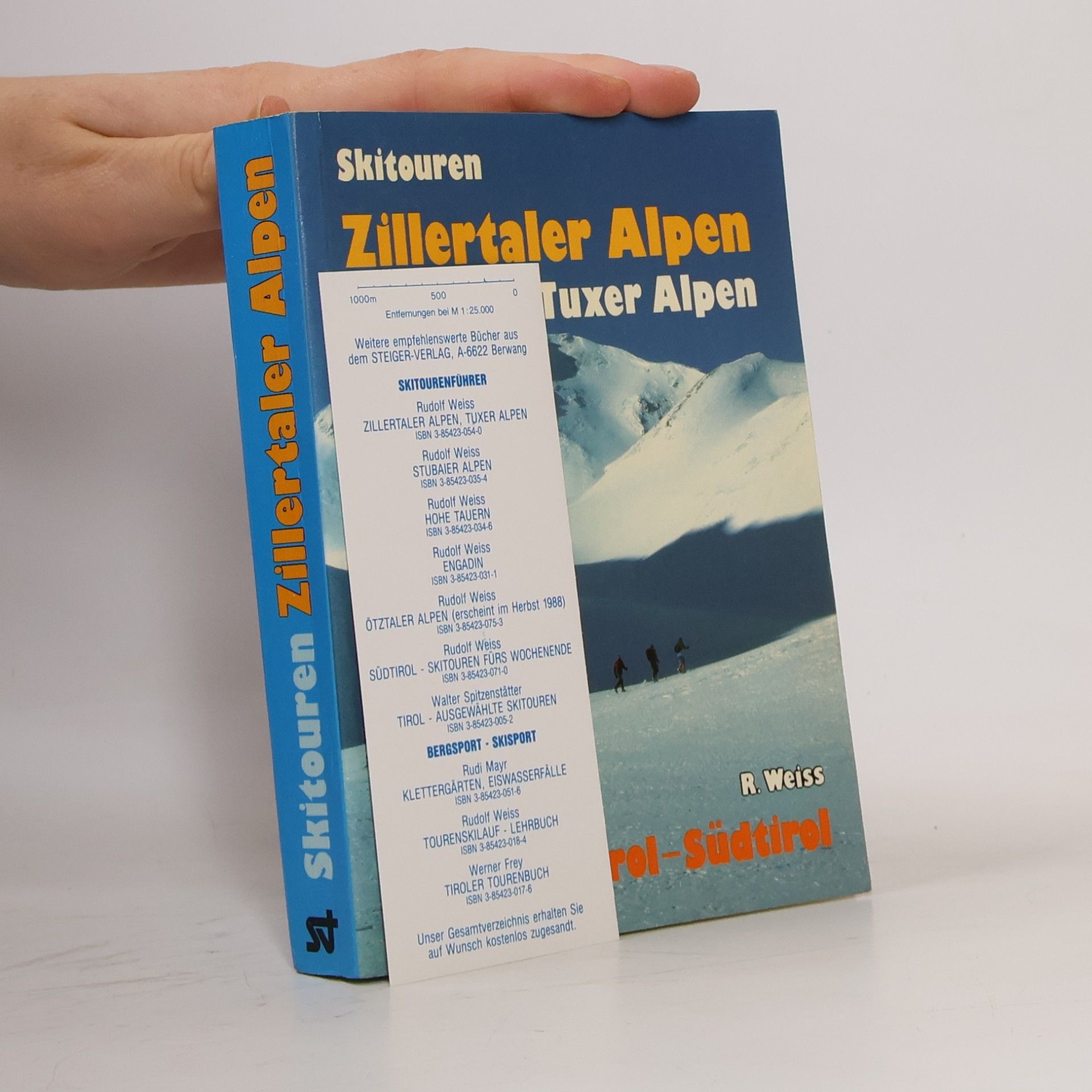 Rudolf Weiß Skitouren Zillertaler Alpen, Tuxer Alpen